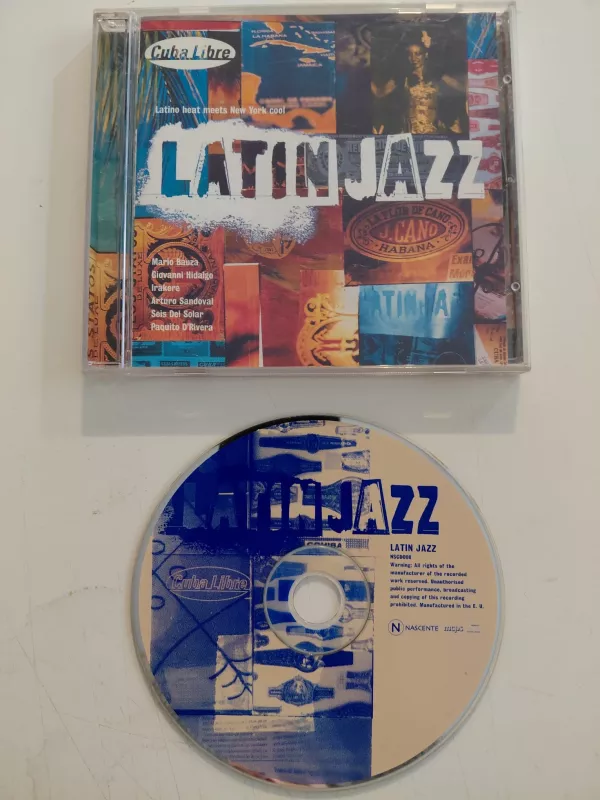 Latin Jazz (Latino Heat Meets New York Cool) – 1995 İngiltere Basım -  CD Albüm-2.el