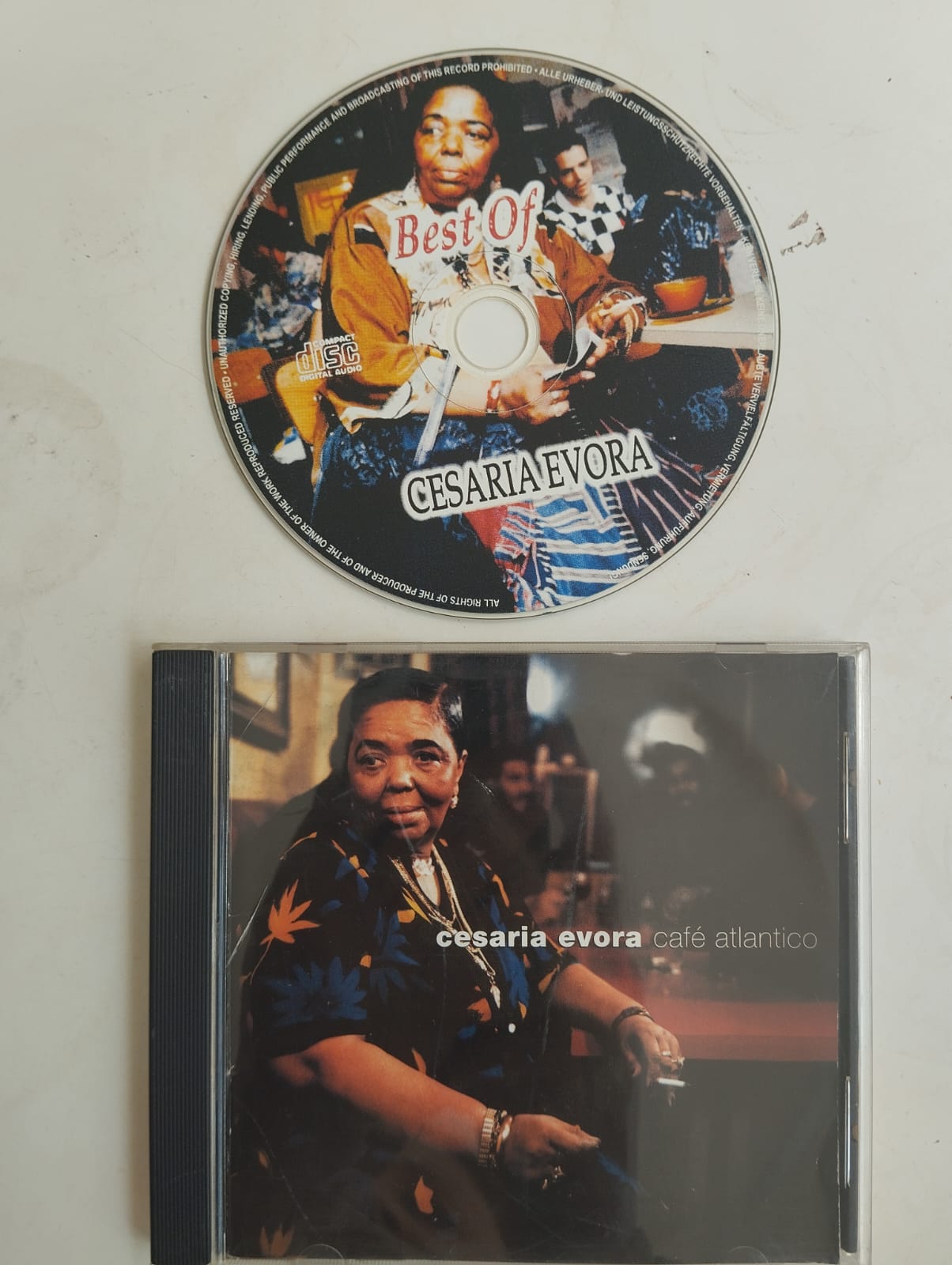 Cesaria Evora – Café Atlantico - 1999 Amerika Basım - 2. El CD Albüm