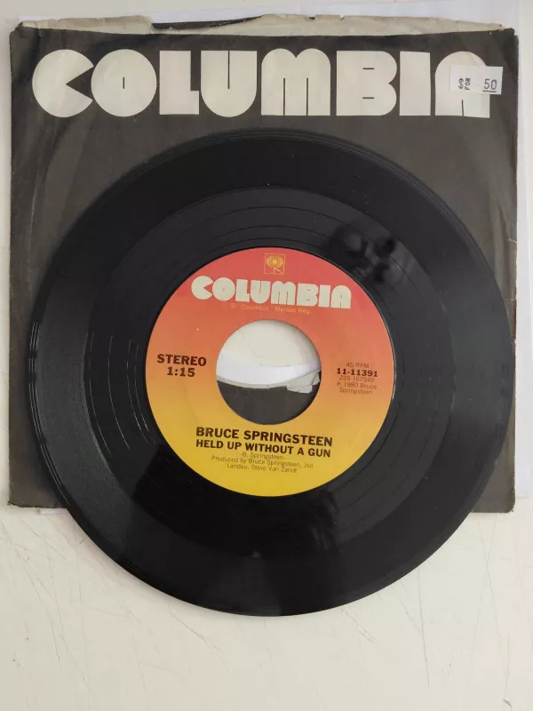 BRUCE SPRINGSTEEN -  Hungry Heart - 1980  U.S.A.  Basım 45’lik Plak-2.el