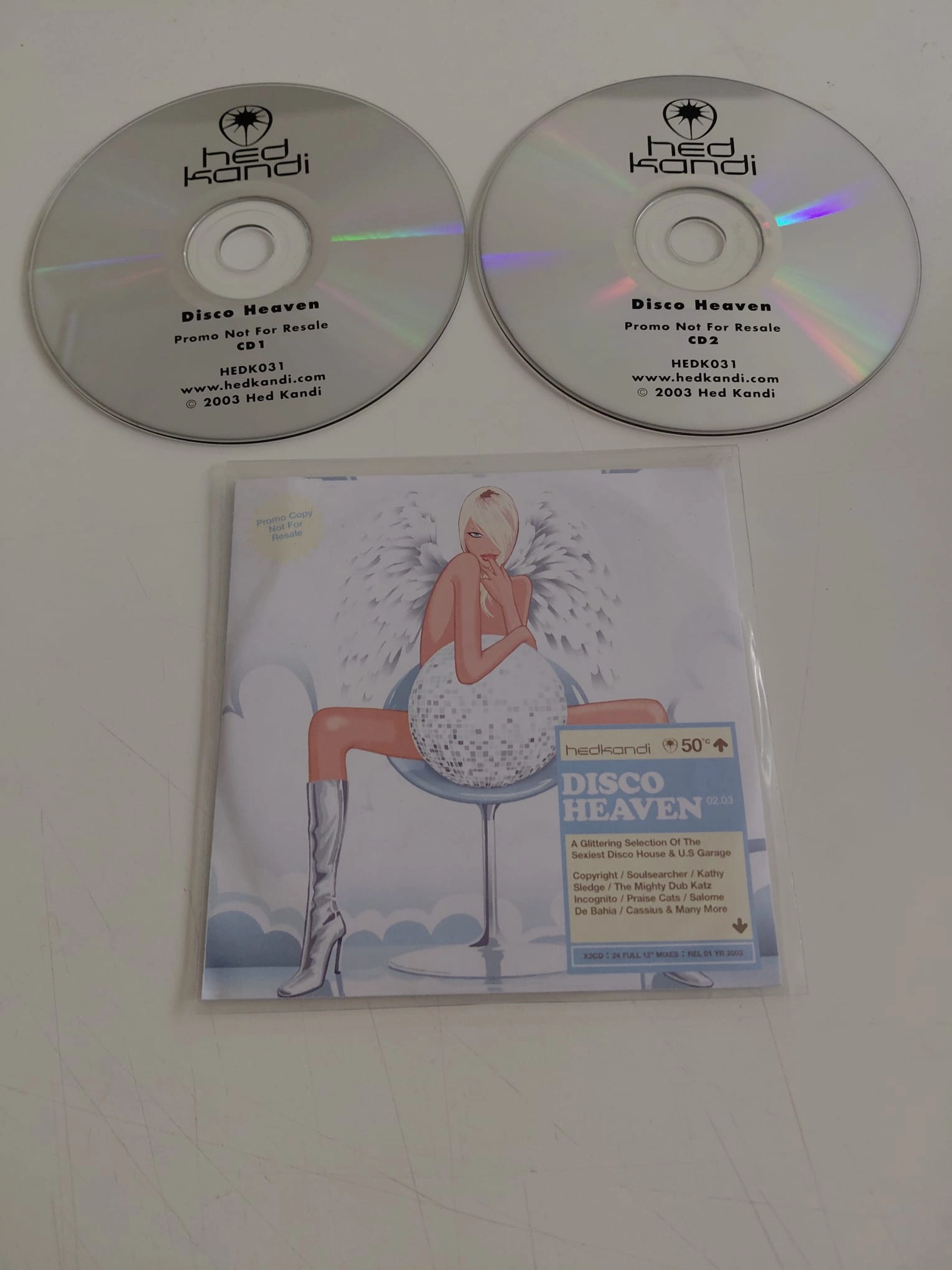 Disco Heaven 02.03 (Hed Kandi ) -  2003 İngiltere Basım - 2xCD Albüm /Promo-2.el
