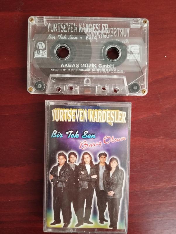 Yurtseven Kardeşler – Bir Tek Sen - Barış Olsun - 1996 Almanya Basım Nadir Kaset -2.el