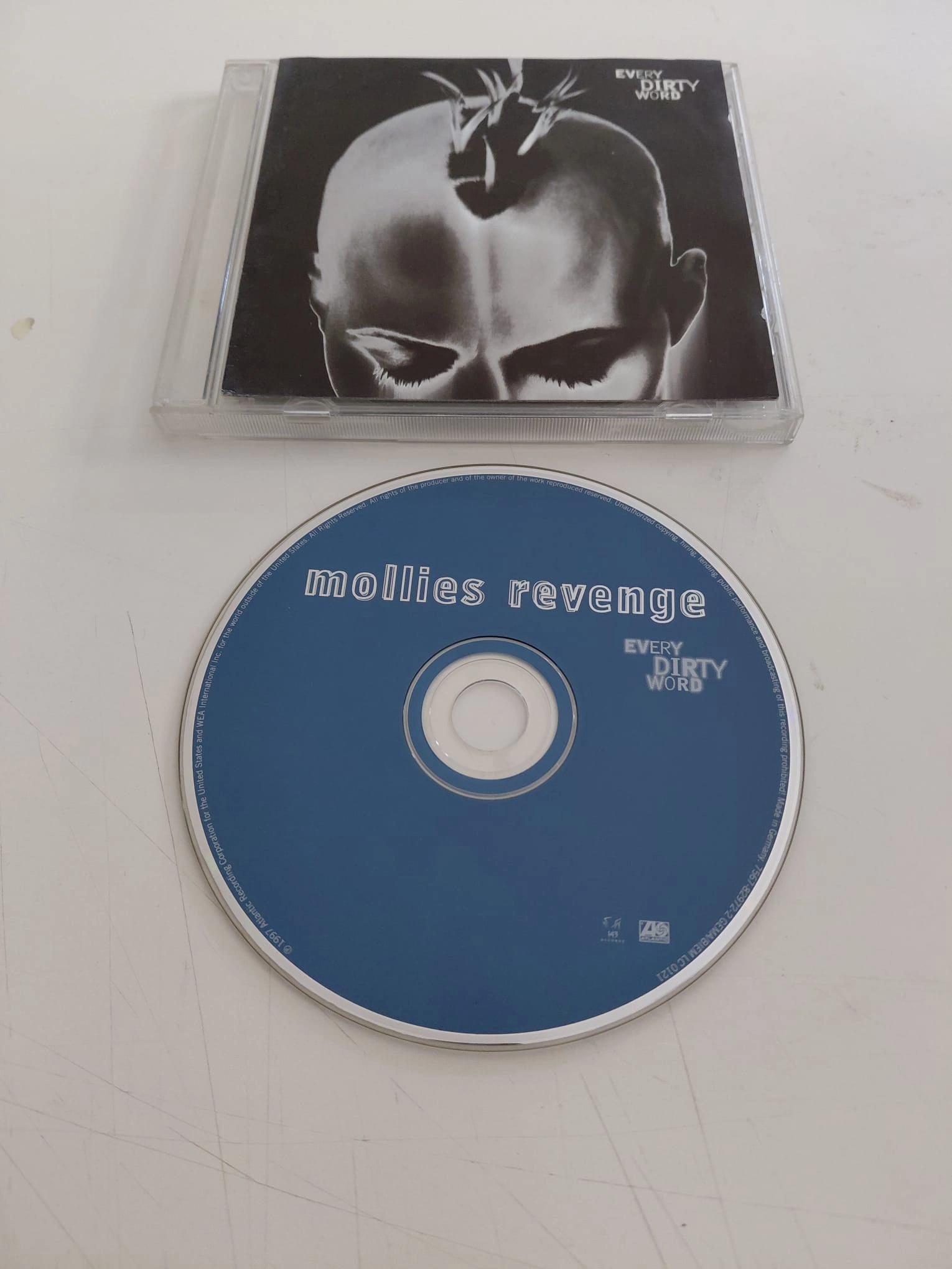 Mollies Revenge  – Every Dirty Word – 1997 Almanya Basım - CD Albüm-2.el