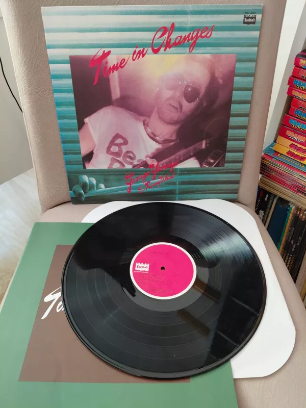 George Yanagi & Rainy Wood – Time In Changes – 1978 Japonya Basım 33 lük Plak - LP Albüm-2.el