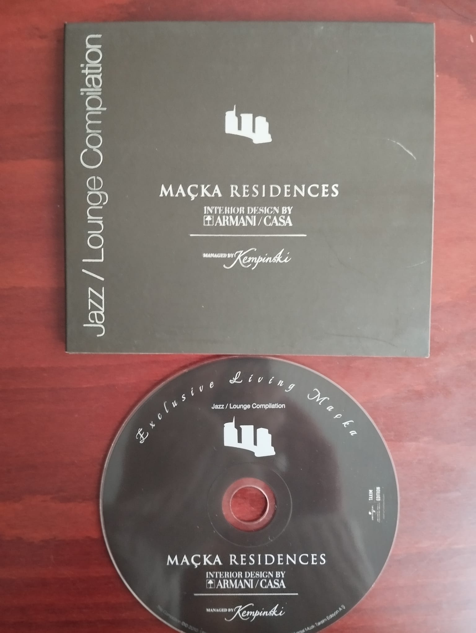 JAZZ - Lounge Compilation (Maçka Residences) - Türkiye  Basım  2. El CD Albüm