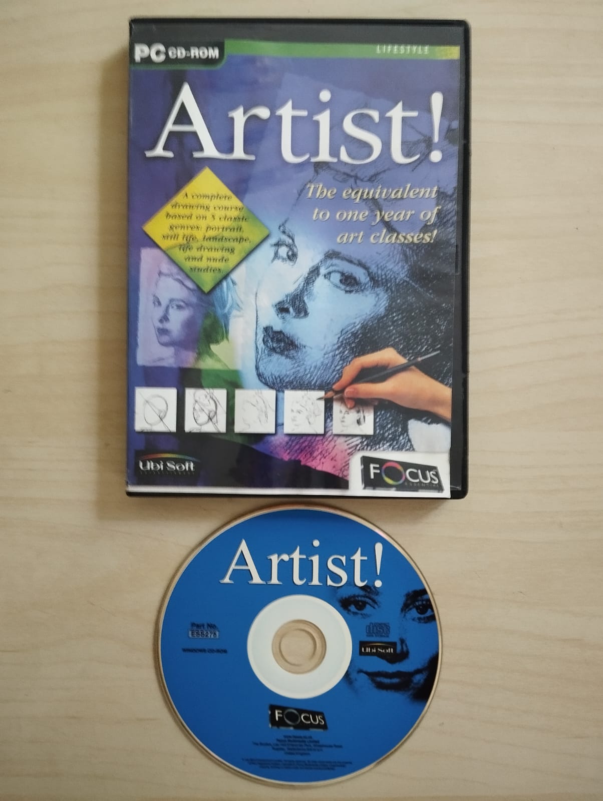 Artist (Çizim Teknikleri) -  PC CD ROM -2.EL