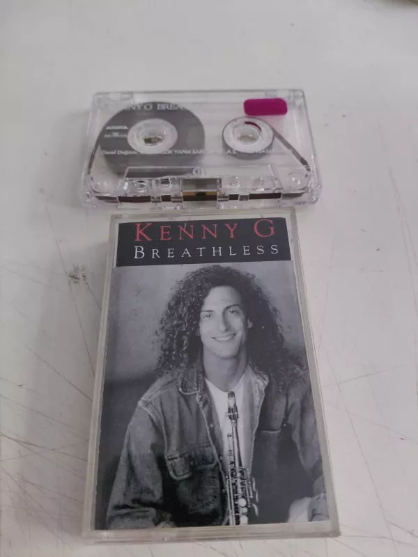 Kenny G – Breathless - 1992 Türkiye Basım Kaset Albüm-2.el