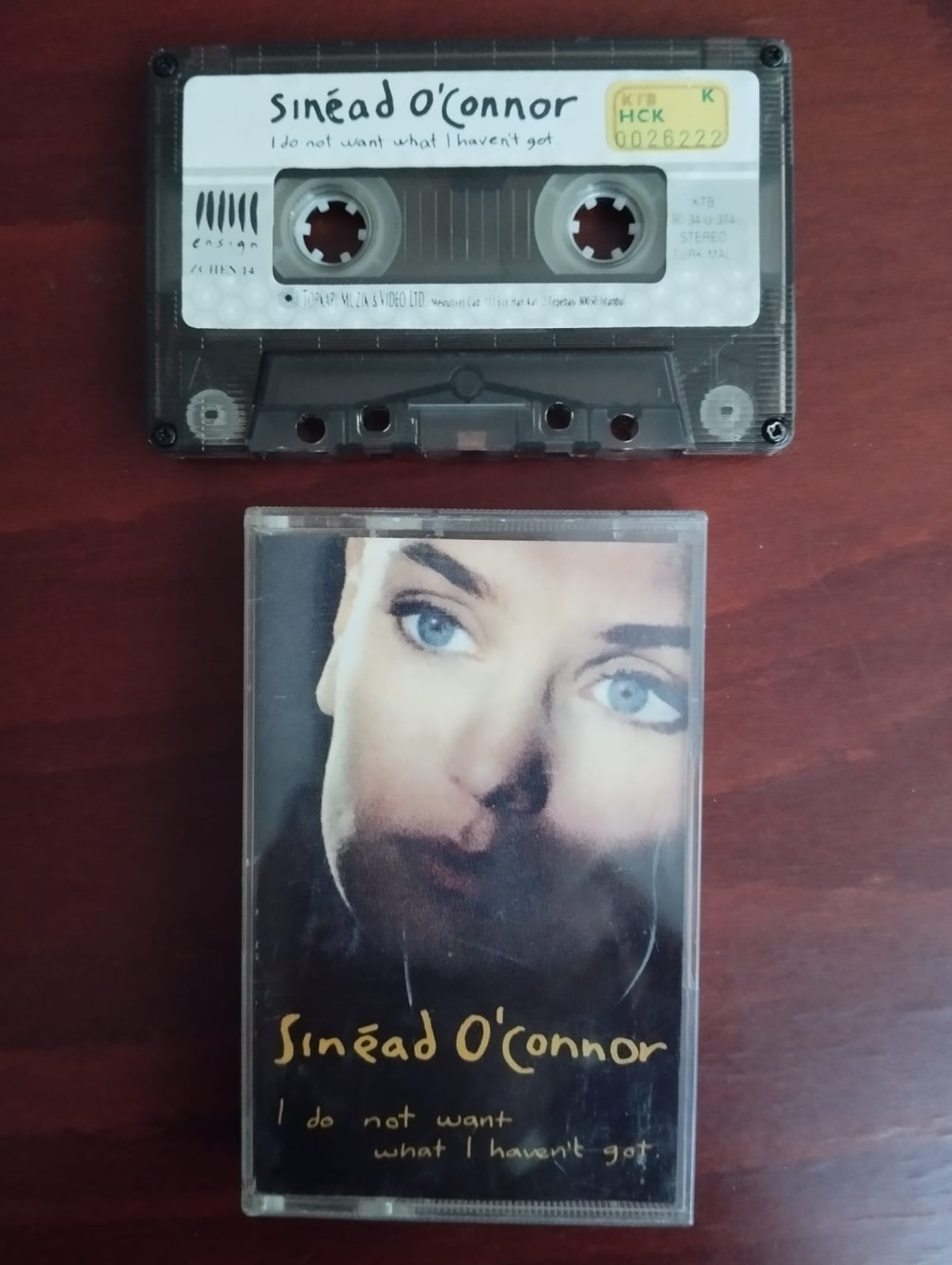 Sinéad O’Connor – I Do Not Want What I Haven’t Got - 1990 Türkiye Basım 2. El Kaset Albüm