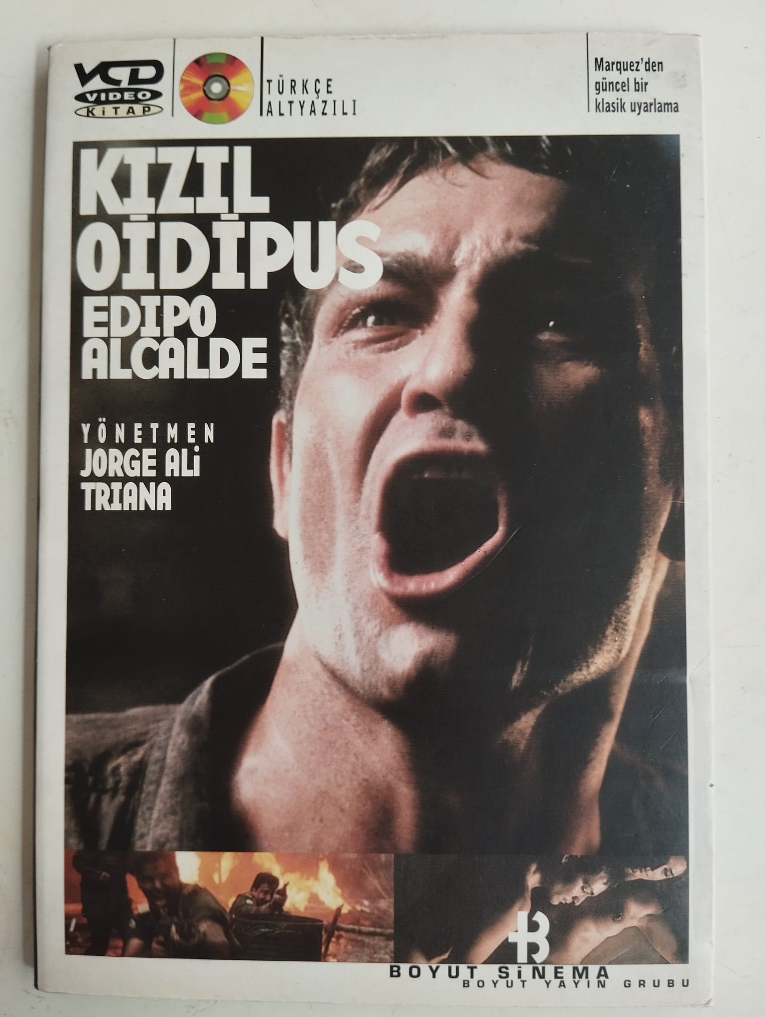 Kızıl Oidipus / Edipo Alcalde - 2. El  2xVCD Film + Kitap
