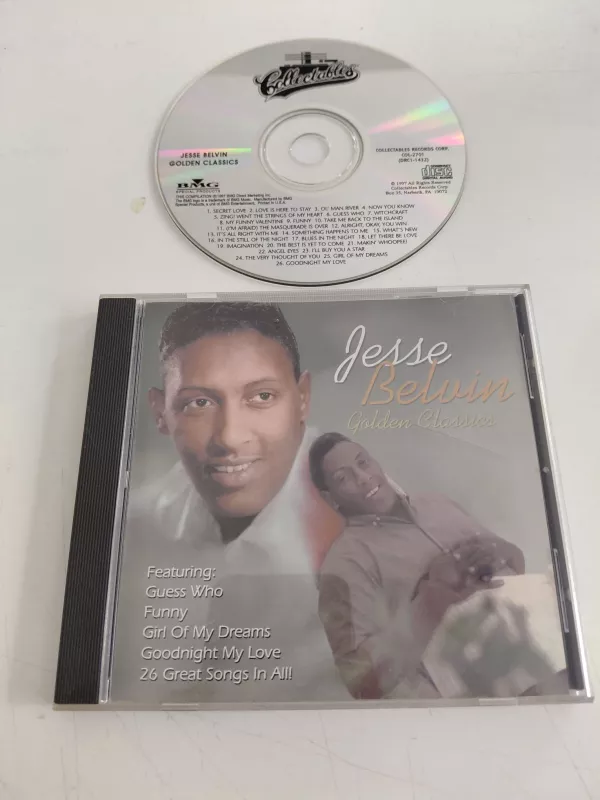 Jesse Belvin –  Golden Classics - 1997 USA Basım - CD Albüm-2.el