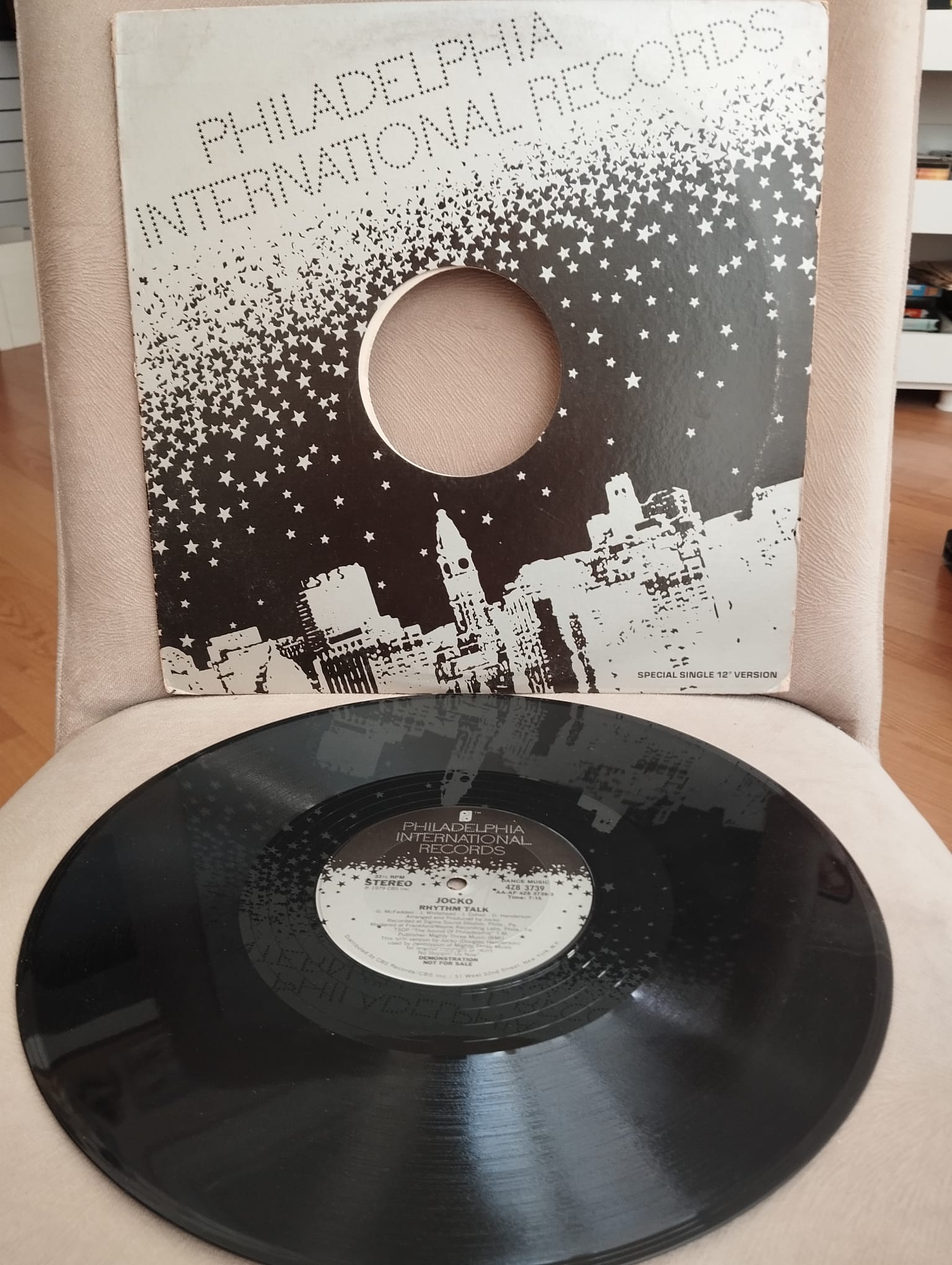 Jocko – Rhythm Talk - 1979 Amerika Basım 12’’, 33’lük Plak - Maxi-Single,Pop Rap