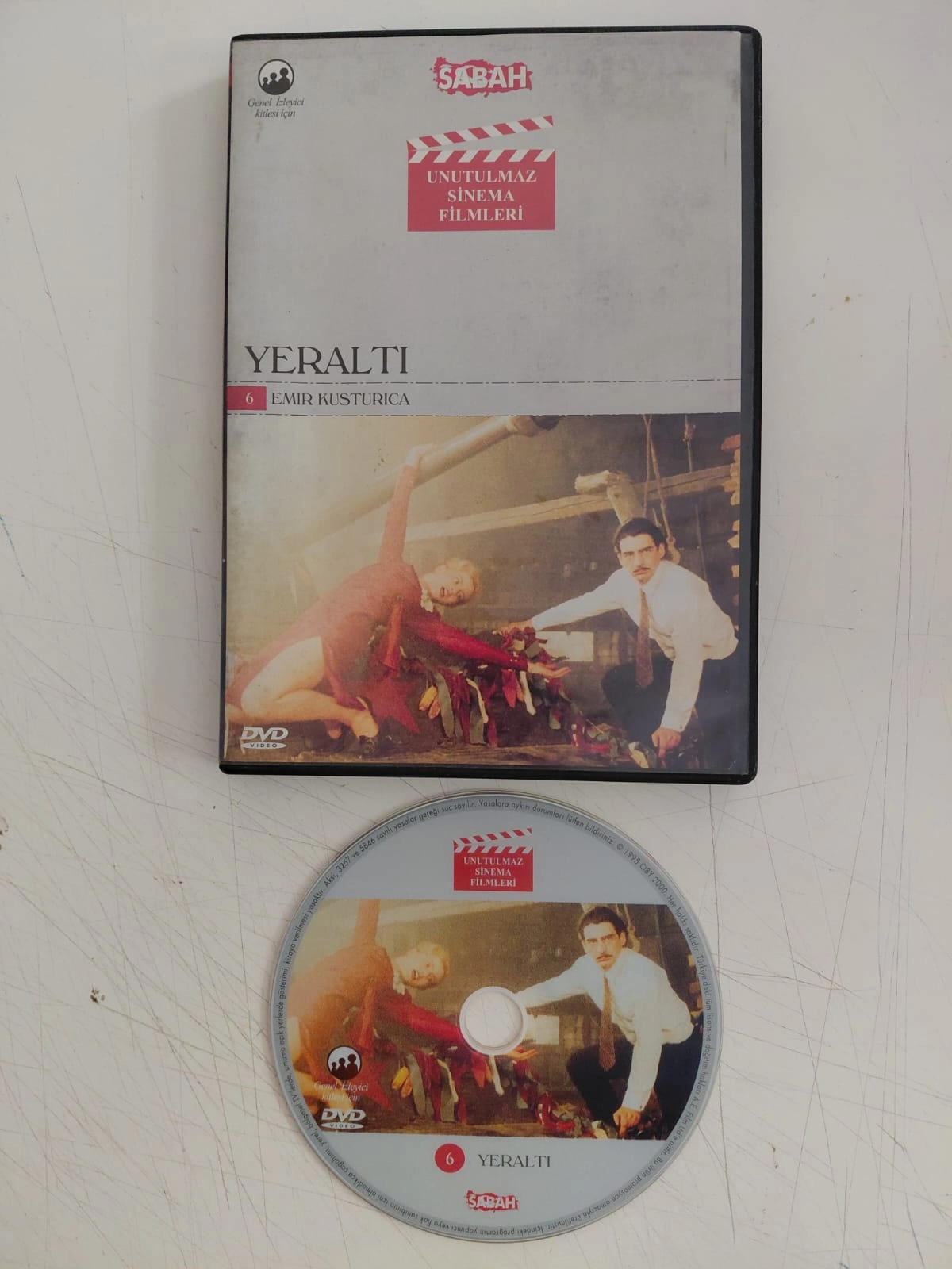 Underground ( Yeraltı ) -  Bir Emir Kusturica Filmi  -   DVD Film-2.el