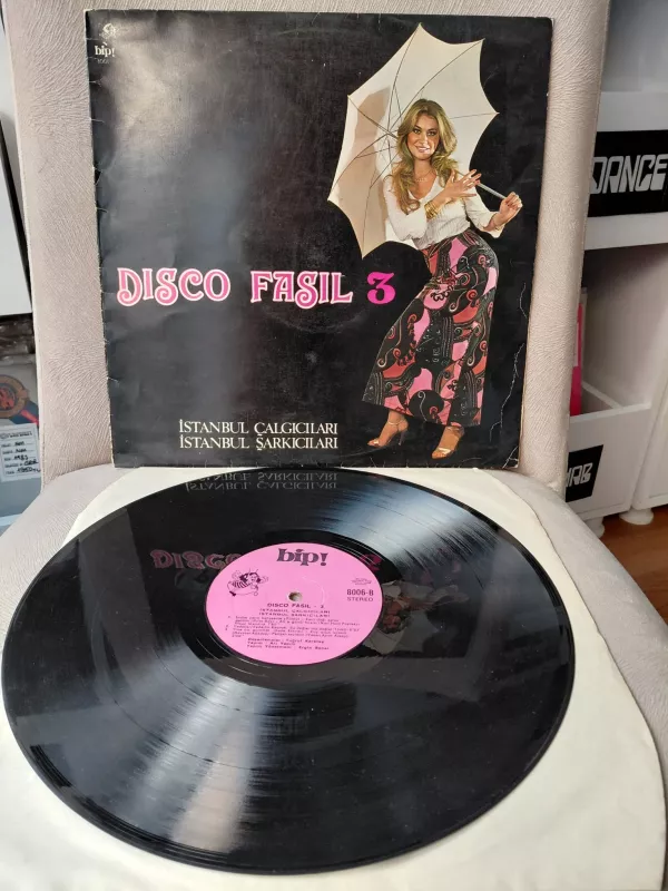 İstanbul Çalgıcıları, İstanbul Şarkıcıları – Disco Fasıl 3 -1979 Türkiye Basım LP Plak-2.el