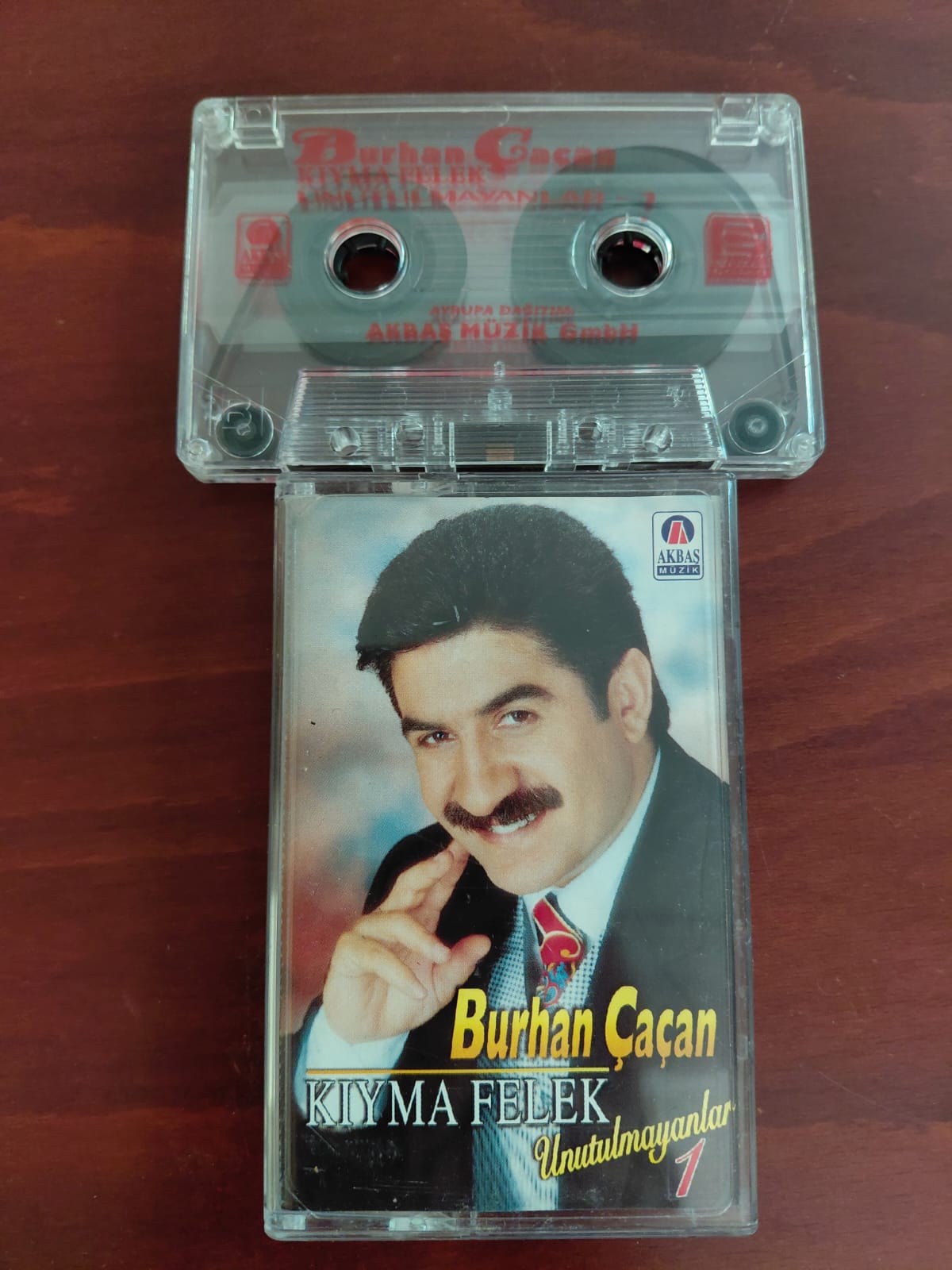Burhan Çaçan - Unutulmayanlar 1 / Kıyma Felek - 1997 Almanya Basım Kaset /Akbaş Müzik-2.el