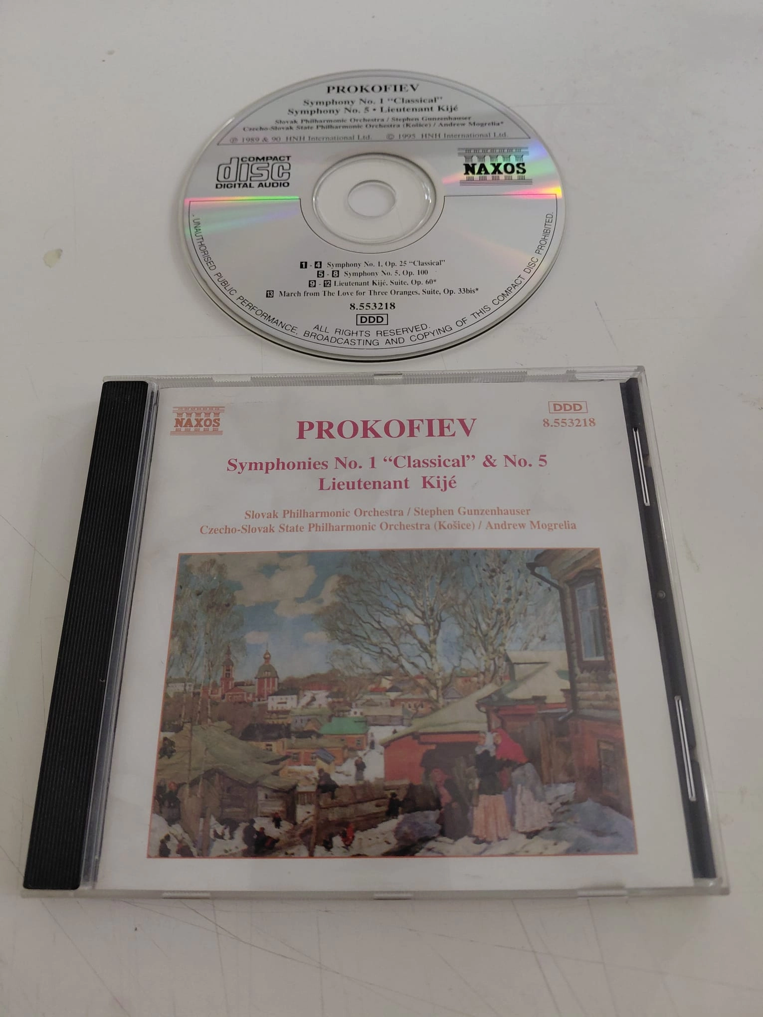Prokofiev – Symphonies No.1 ’’Classical’’ / Symphony No.5 / Lieutenant Kijé - CD Albüm-2.el