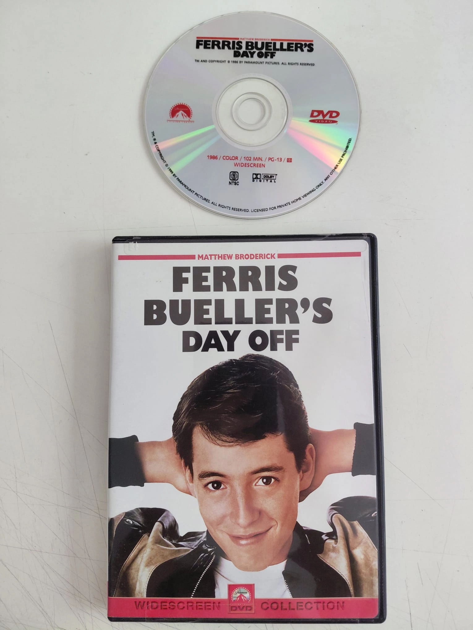 Ferris Bueller’s Day Off  - DVD Film /1.Bölge - Türkçe altyazı yoktur-2.el