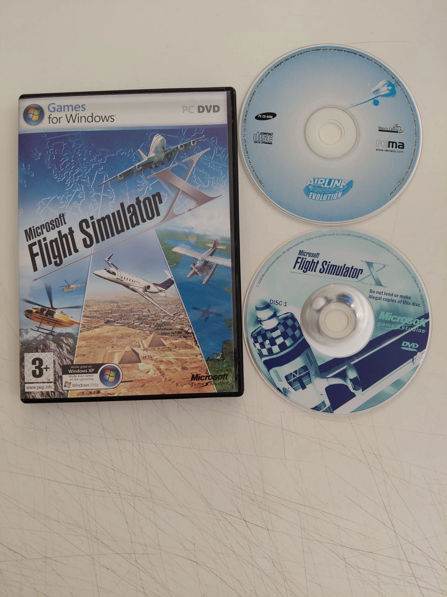 Flight Simulator X -  PC  2xDVD-ROM Oyun