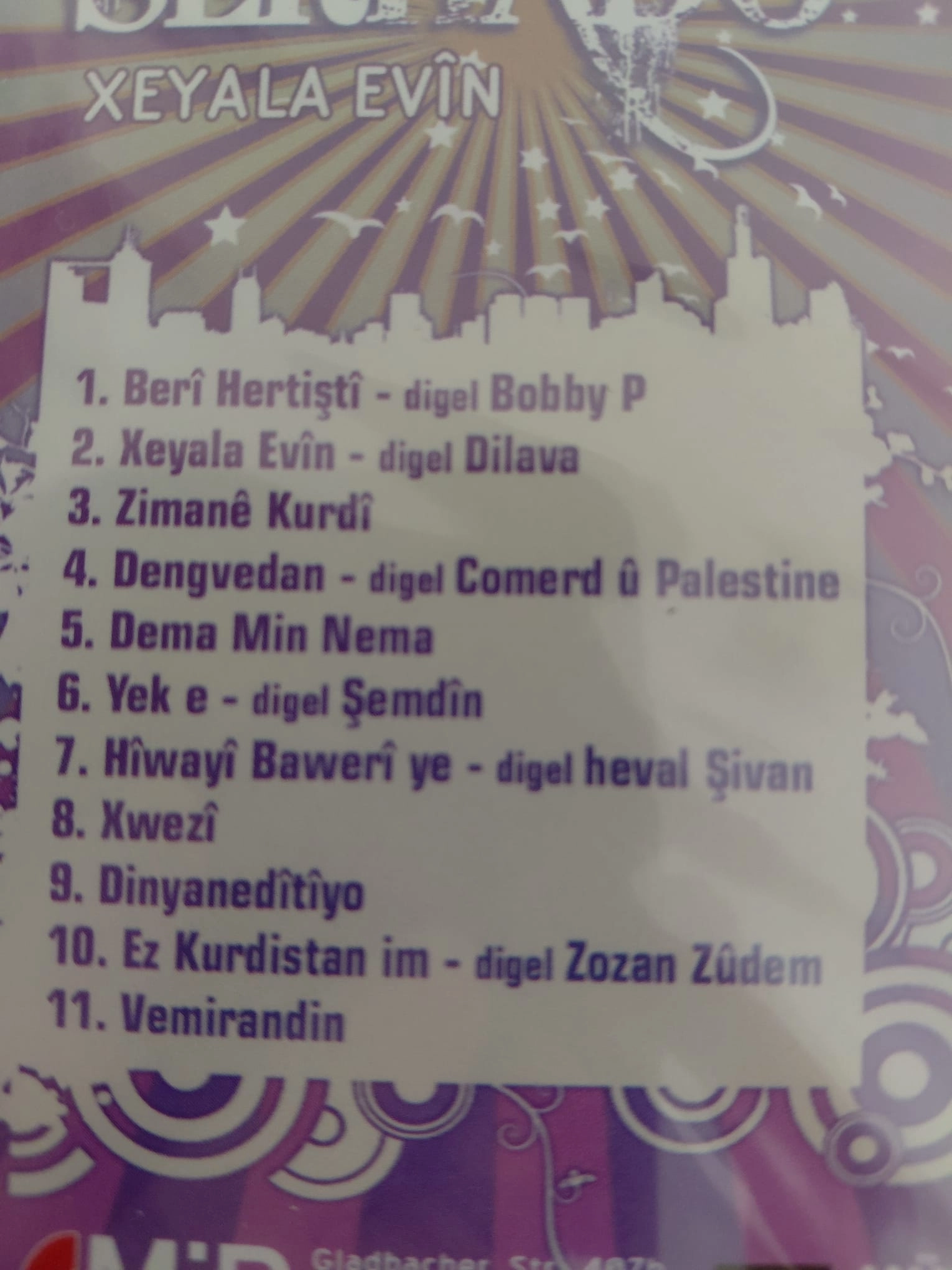 SERHADO  ‎–Xeyala Evin (Hip Hop) –  Türkiye Basım - CD Albüm/Açılmamış Ambalajlı