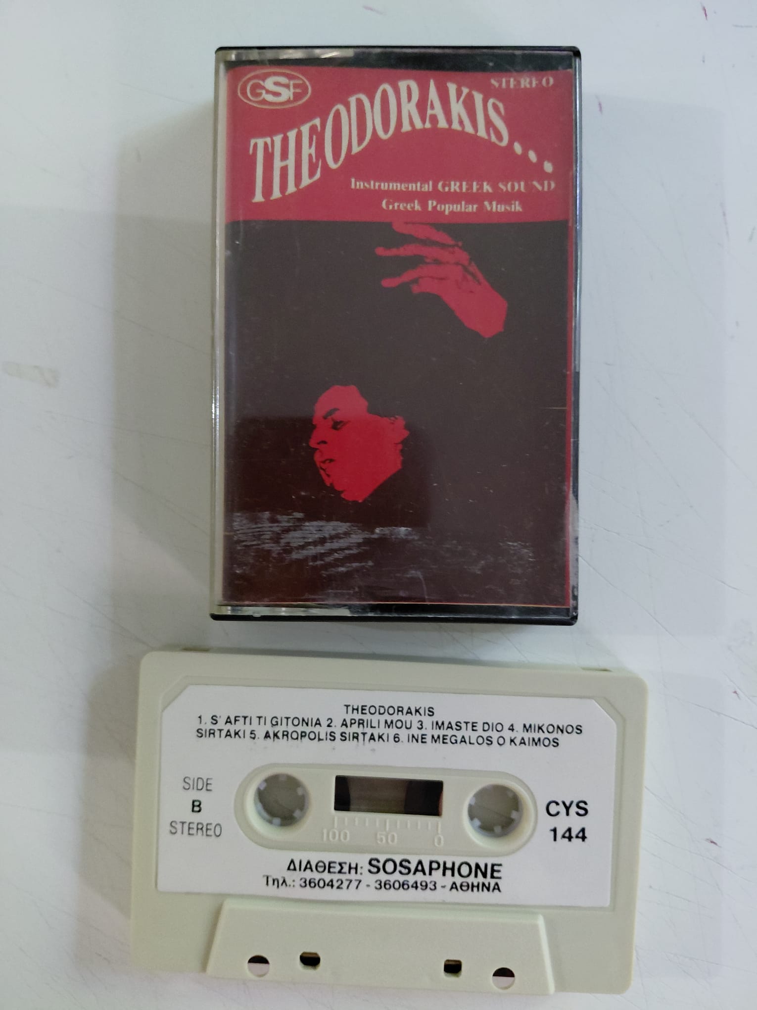 Mikis Theodorakis – Theodorakis Greek Sound - Yunanistan Basım Kaset-2.El