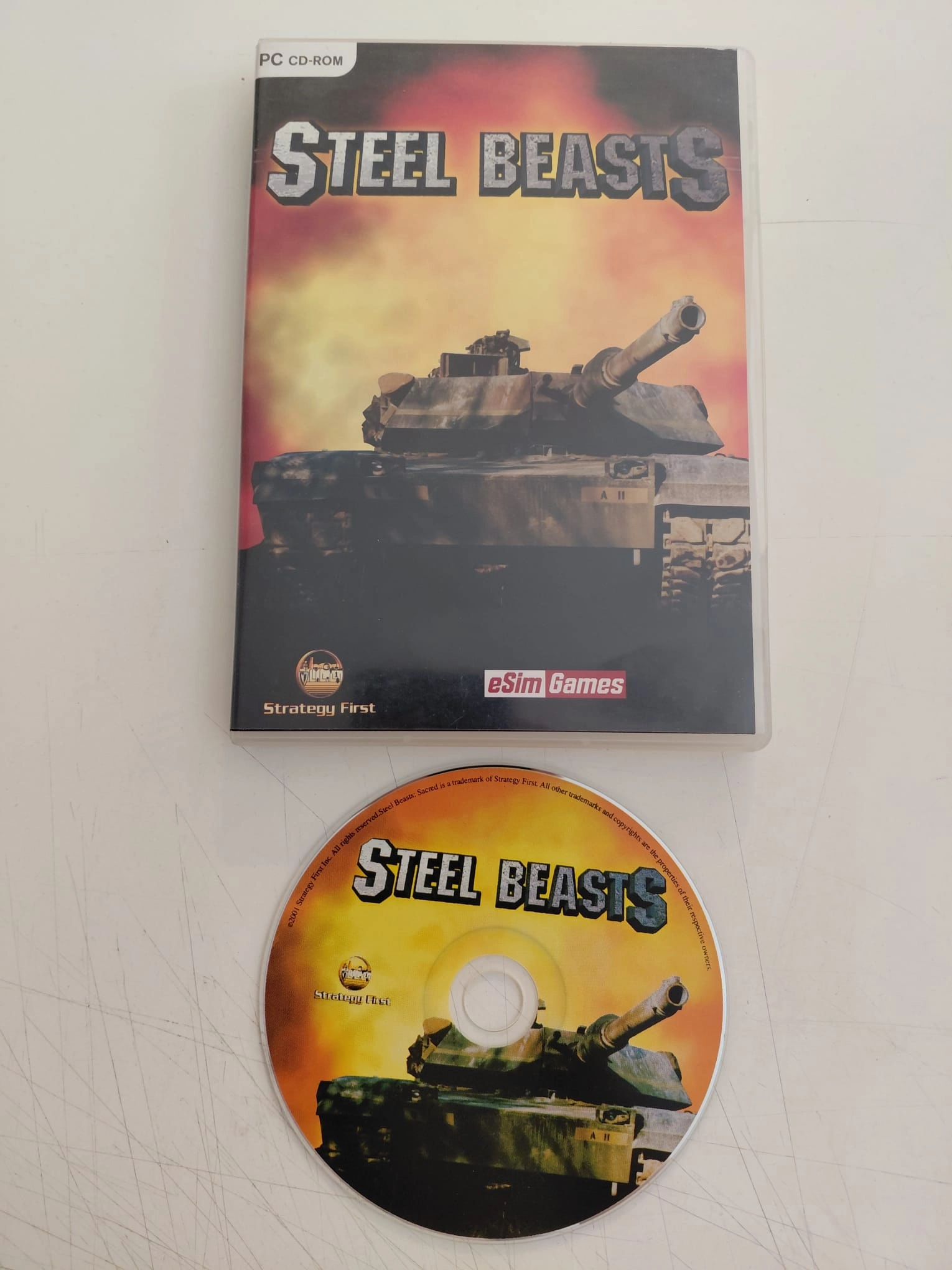Steel Beasts ( 2000 )  -  PC CD-ROM Oyun