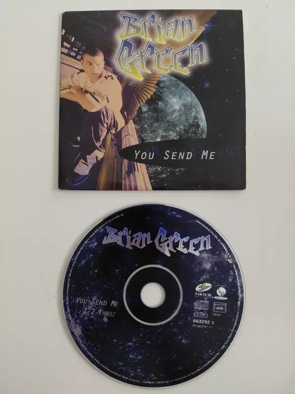 Brian Green ‎–  You Send Me  - 1996 Avrupa Basım - CD Single / HipHop-2.el