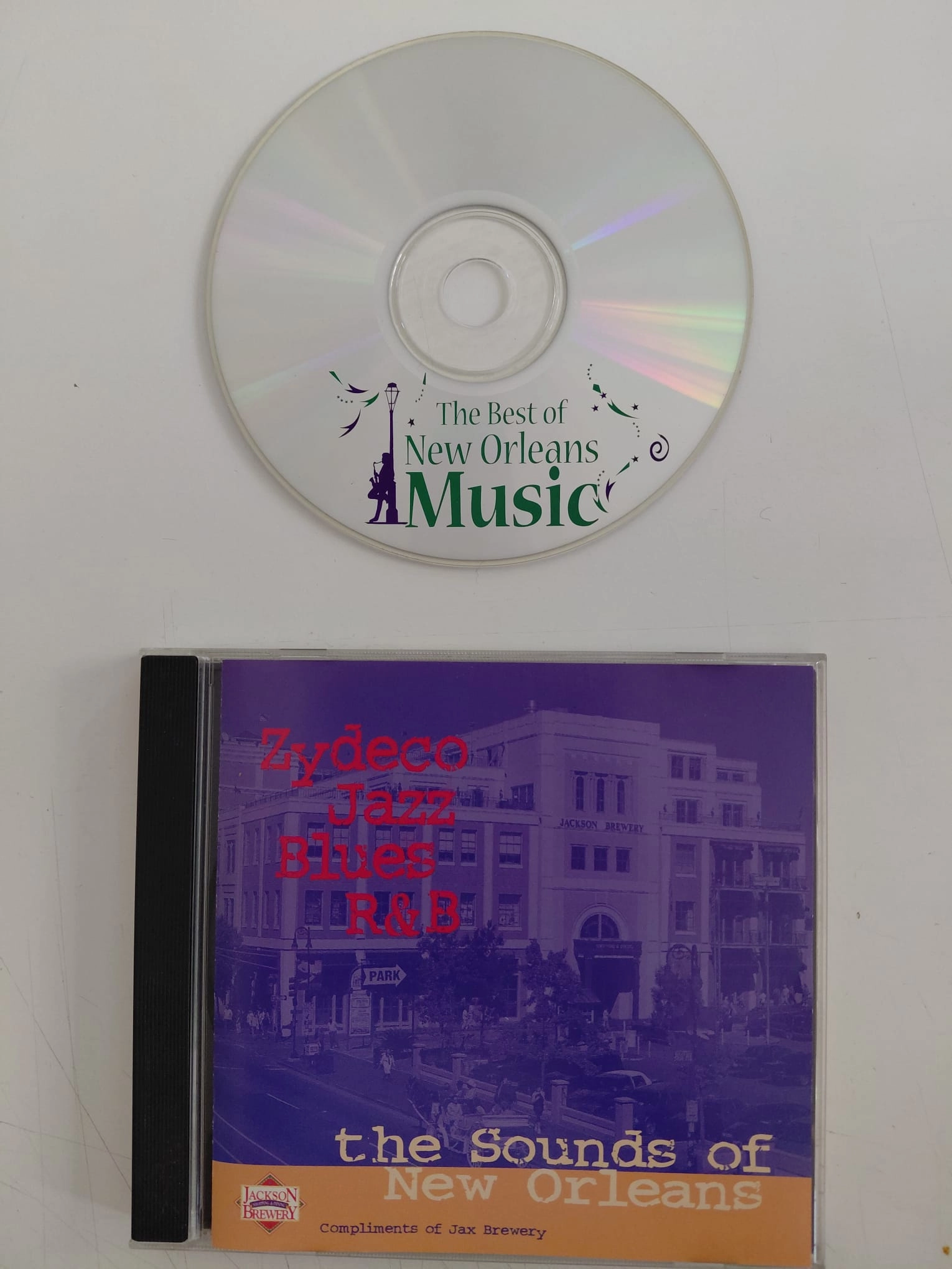 Zydeco Jazz Blues R&B  - The Sounds Of New Orleans - USA  Basım - CD Albüm /Promo-2.el