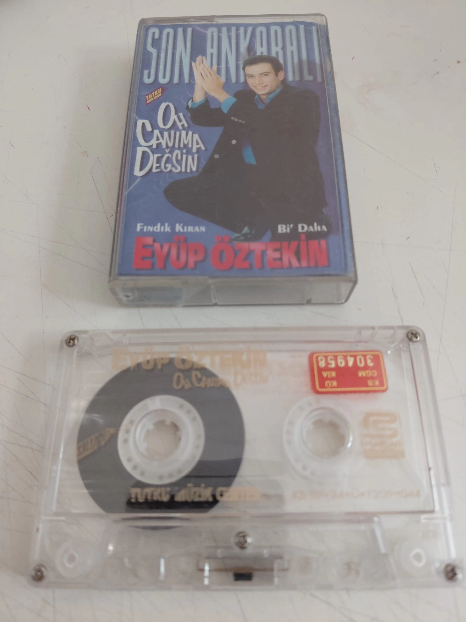 Eyüp Öztekin - Oh Canıma Değsin  - 1997 Türkiye Basım Kaset Albüm-2.el