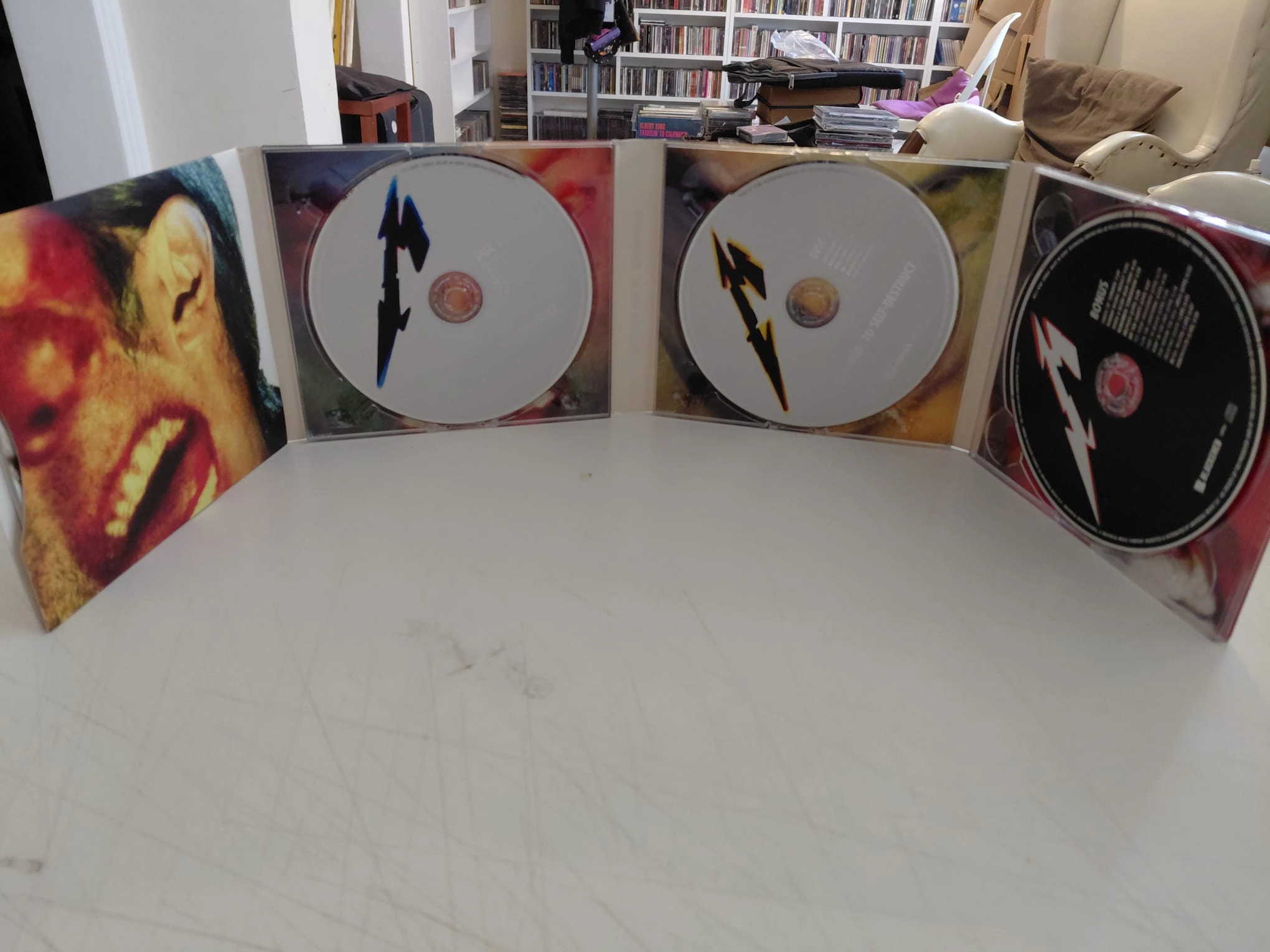 Metallica – Hardwired...To Self-Destruct – 2016 Japonya Basım - 3xCD Albüm- Deluxe Edition /Obili