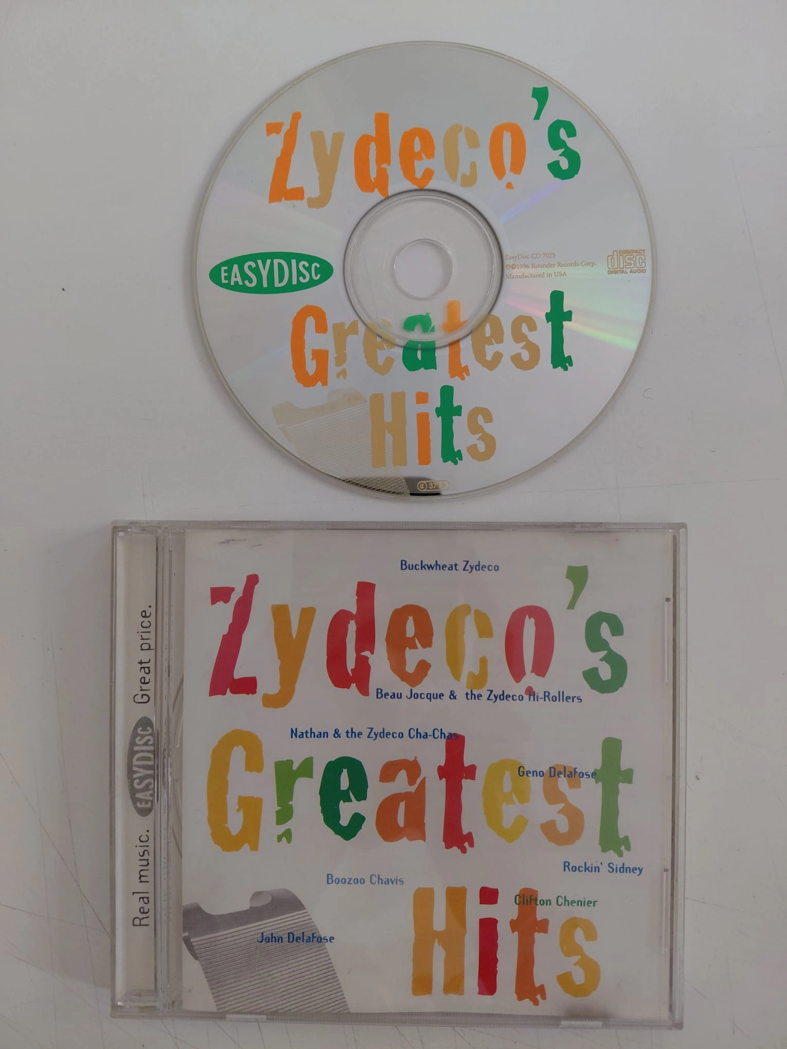 Zydeco’s Greatest Hits  - USA  Basım - CD Albüm-2.el