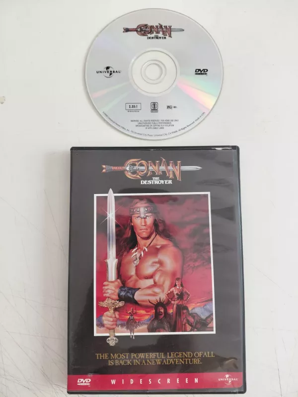 CONAN : The Destroyer   - DVD Film /1.Bölge - Türkçe altyazı yoktur-2.el