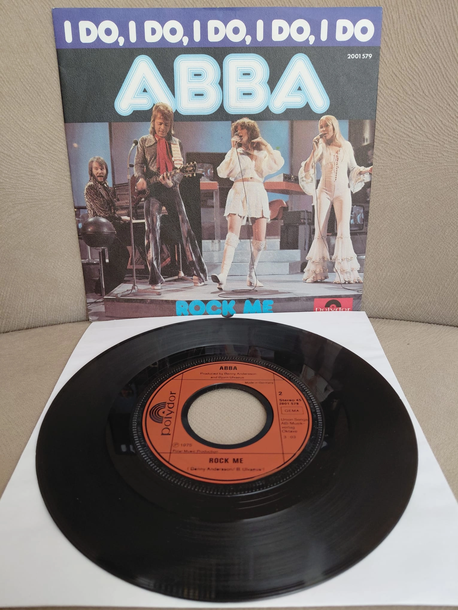 ABBA  – I Do, I Do, I Do, I Do, I Do  - 1975  Almanya Basım 45’lik  Plak