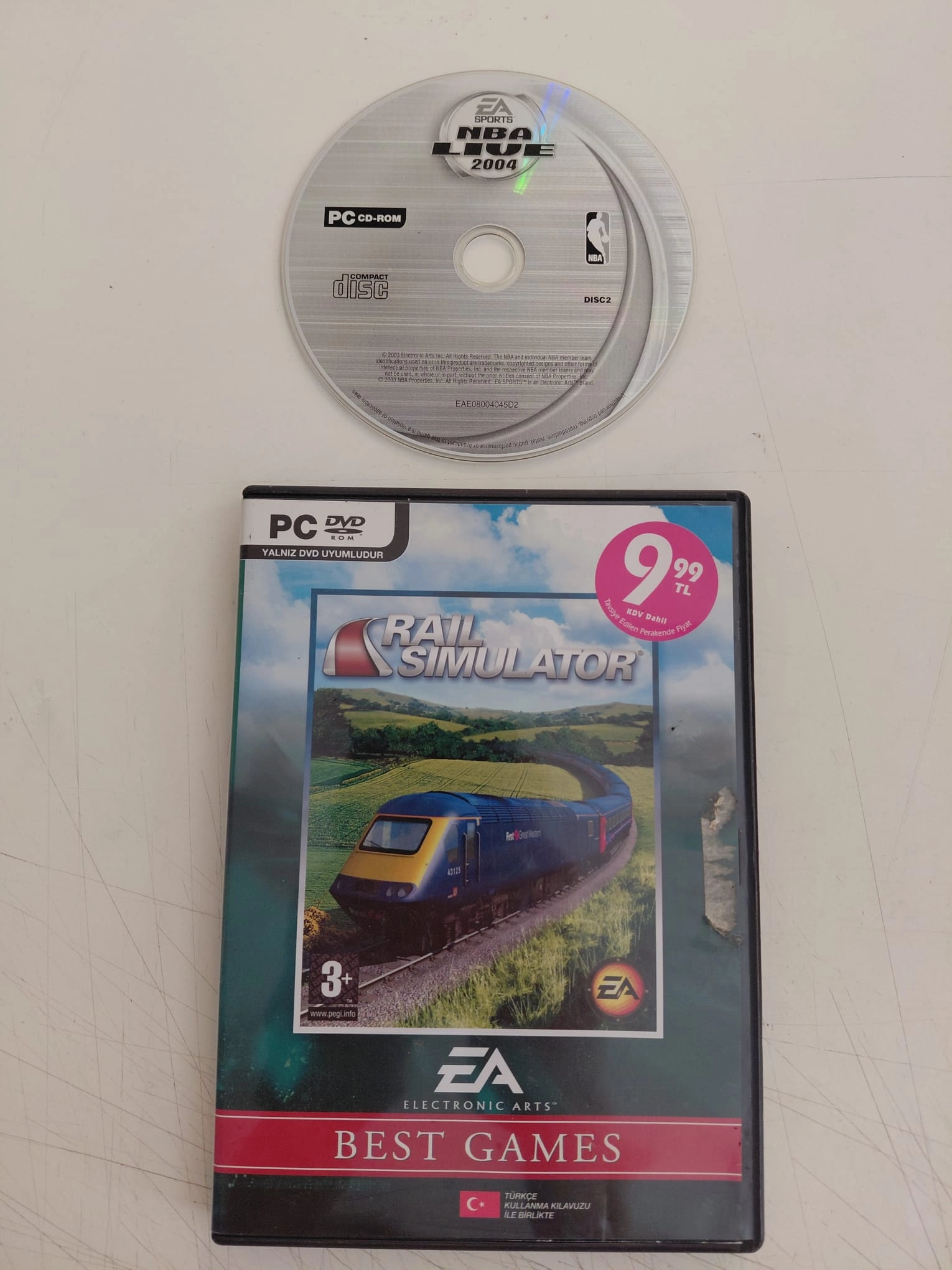 Rail Simulator -  PC  DVD-ROM Oyun