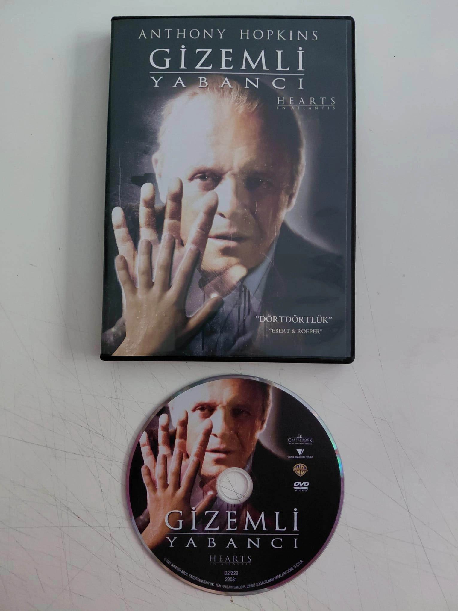 Gizemli Yabancı ( Hearts In Atlantis ) - Anthony Hopkins  -  DVD Film-2.el