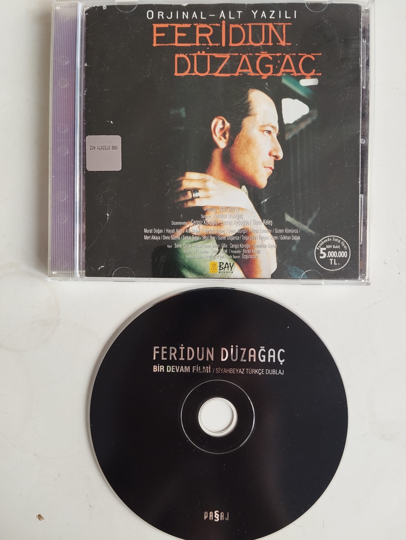 Feridun Düzağaç – Orjinal - Alt Yazılı - 2003 Türkiye Basım - 2. El CD Albüm