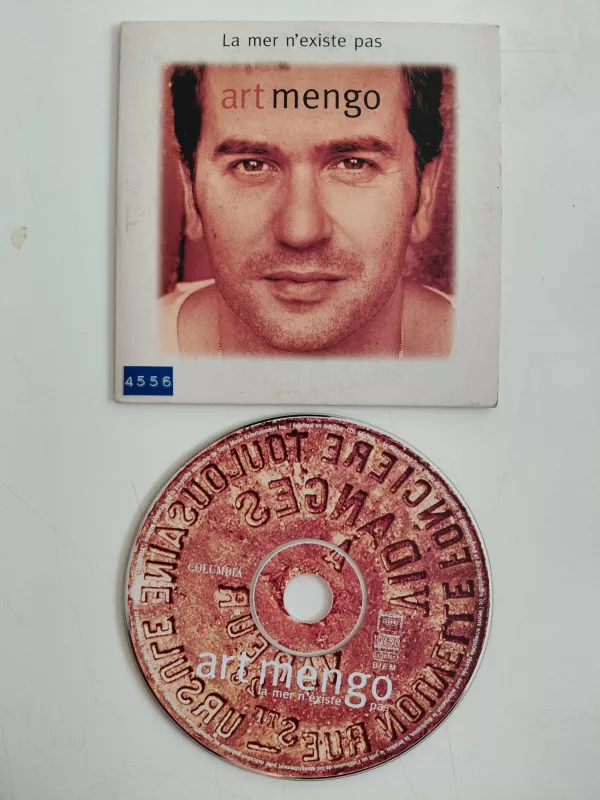 Art Mengo – La Mer N’existe Pas - 1995 Fransa Basım - CD Single-2.el