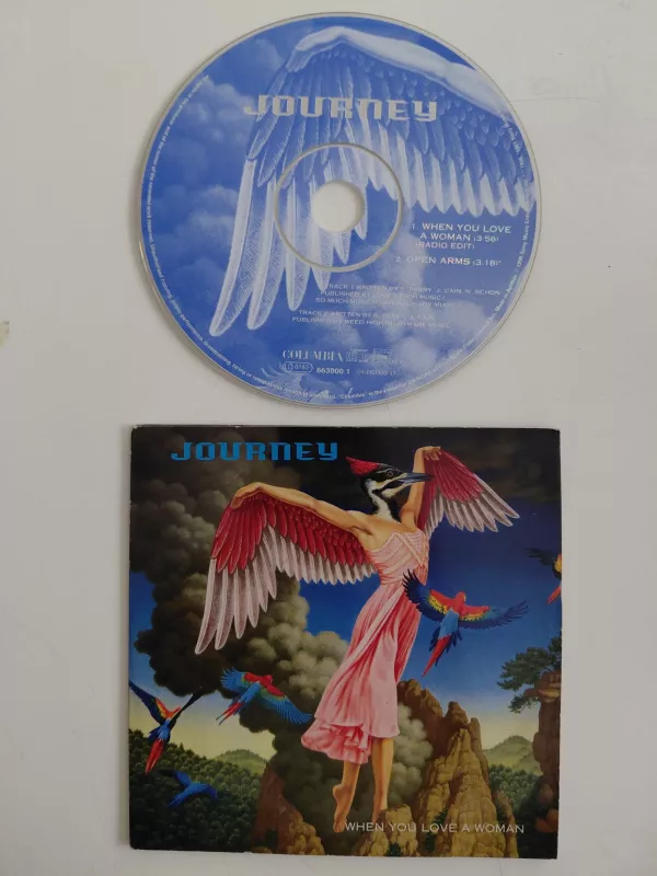 Journey – When You Love A Woman - 1995 Avrupa Basım - CD Single-2.el