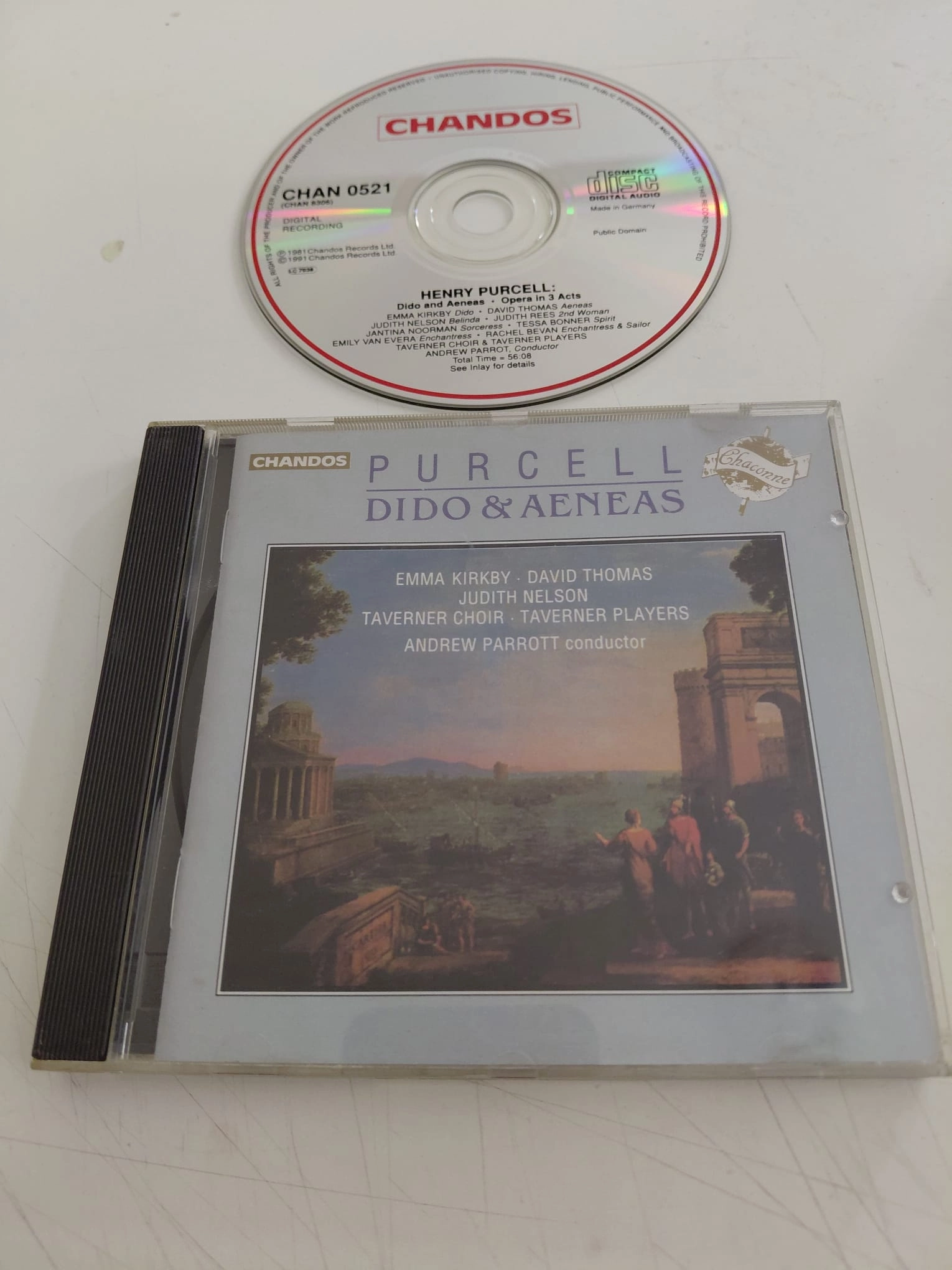 Purcell  – Dido & Aeneas  –  İngiltere  Basım - CD Albüm-2.el