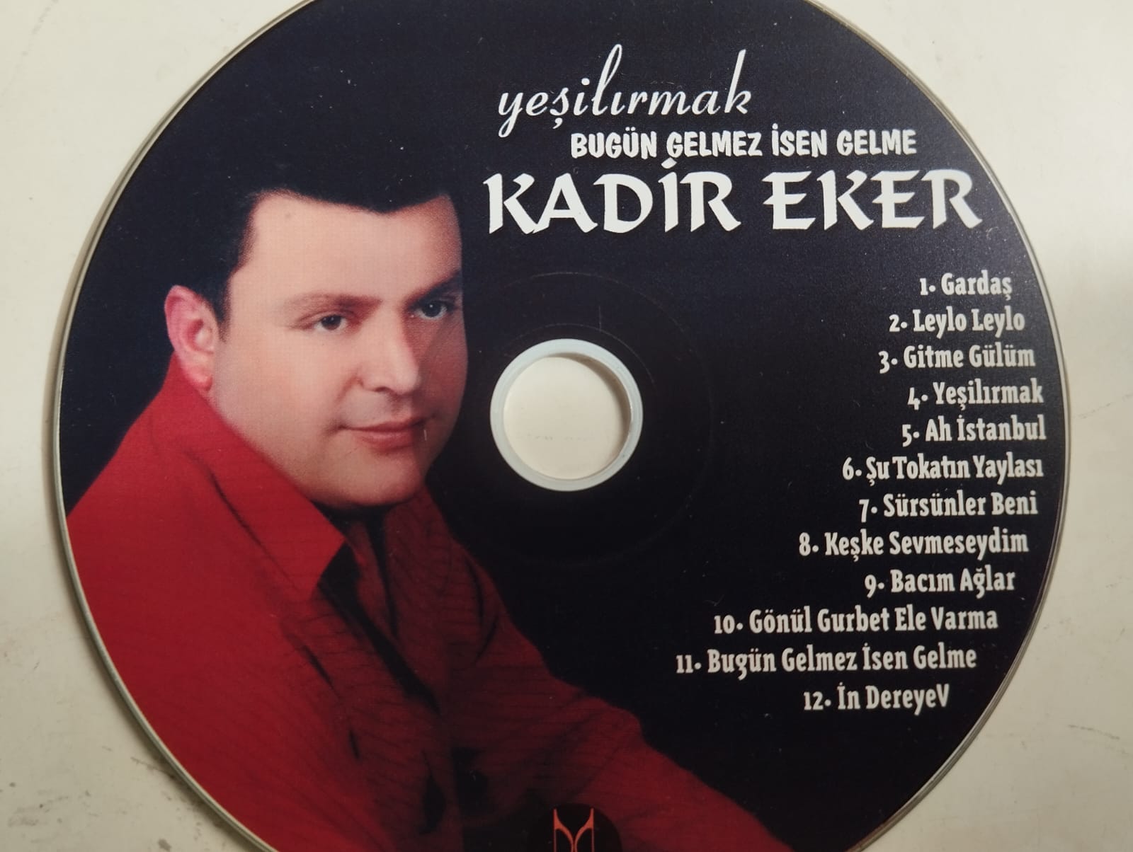 Kadir Eker  – yeşilırmak /Bugün Gelmez İsen gelme  -   Türkiye Basım - 2. El CD Albüm