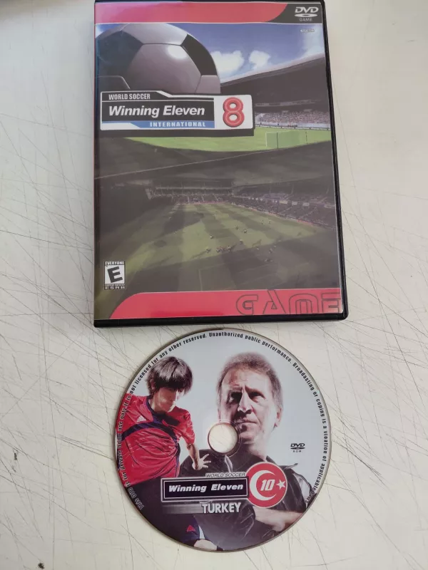 World Soccer Winning Eleven 8 International  - DVD Game ( Oyun )