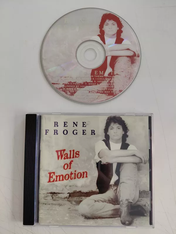 Rene Froger – Walls Of Emotion – 1997 Hollanda Basım - CD Albüm-2.el