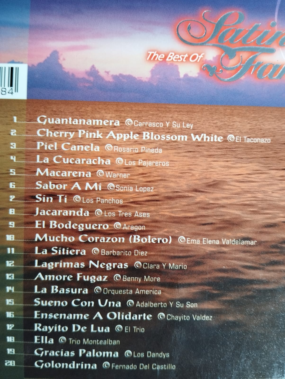 The Best of Latin Fantasy  - 2002 Avrupa  Basım  2. El CD Albüm
