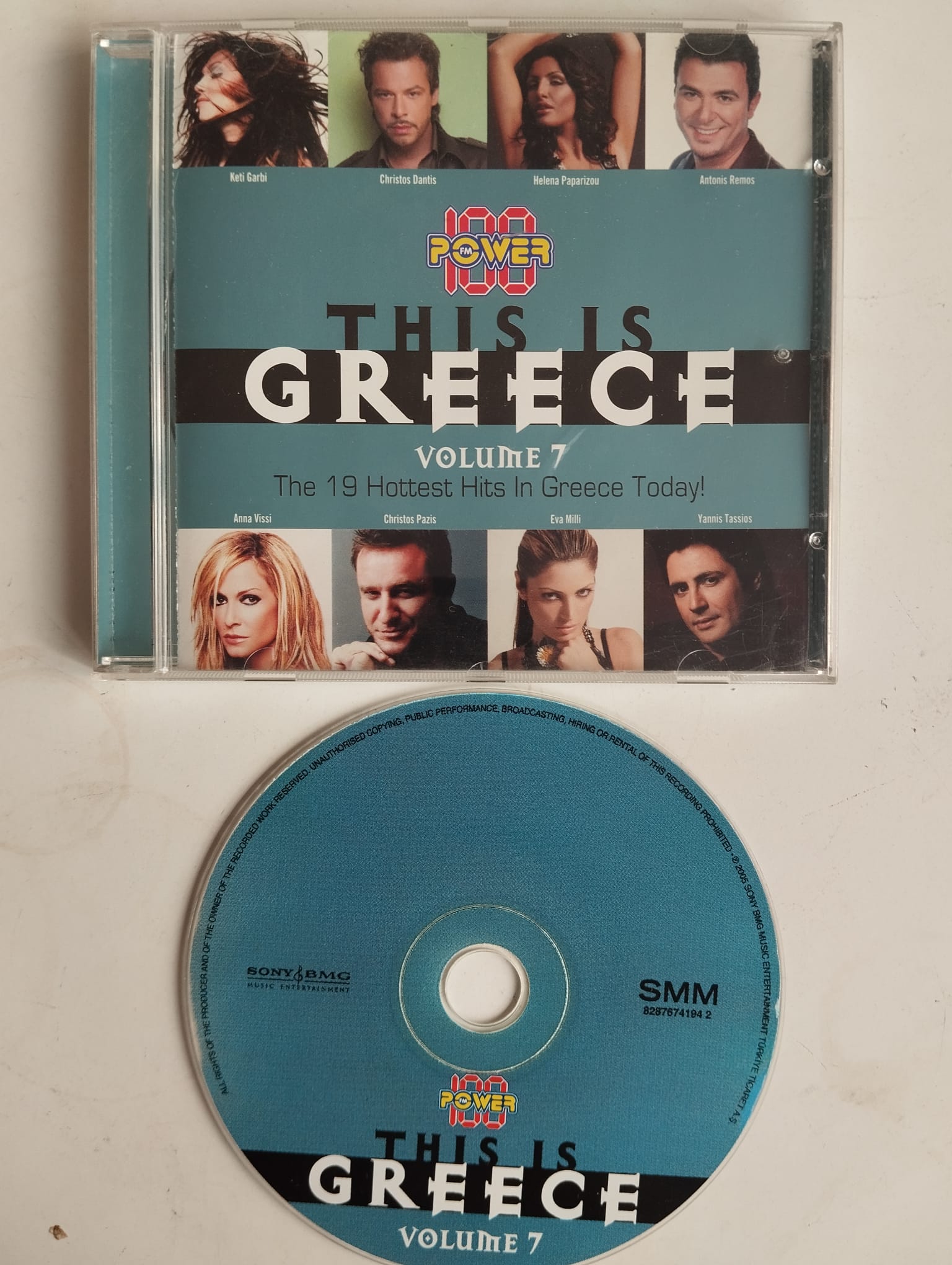 This Is Greece vol.7- Power 100 - Türkiye Basım - 2. El CD Albüm