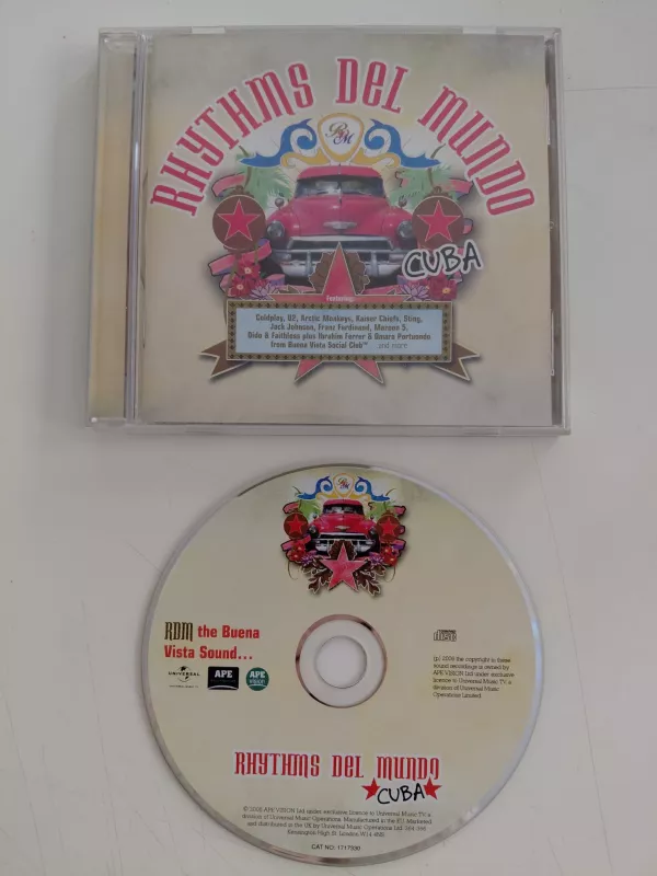 Rhythms Del Mundo  – Cuba – 2006  İngiltere Basım - CD Albüm-2.el