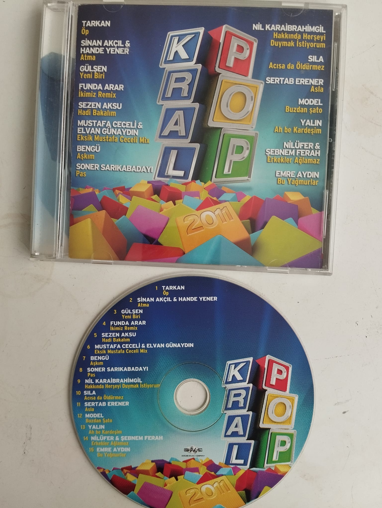 Kral Pop 2011  -  Türkiye Basım - 2. El CD Albüm