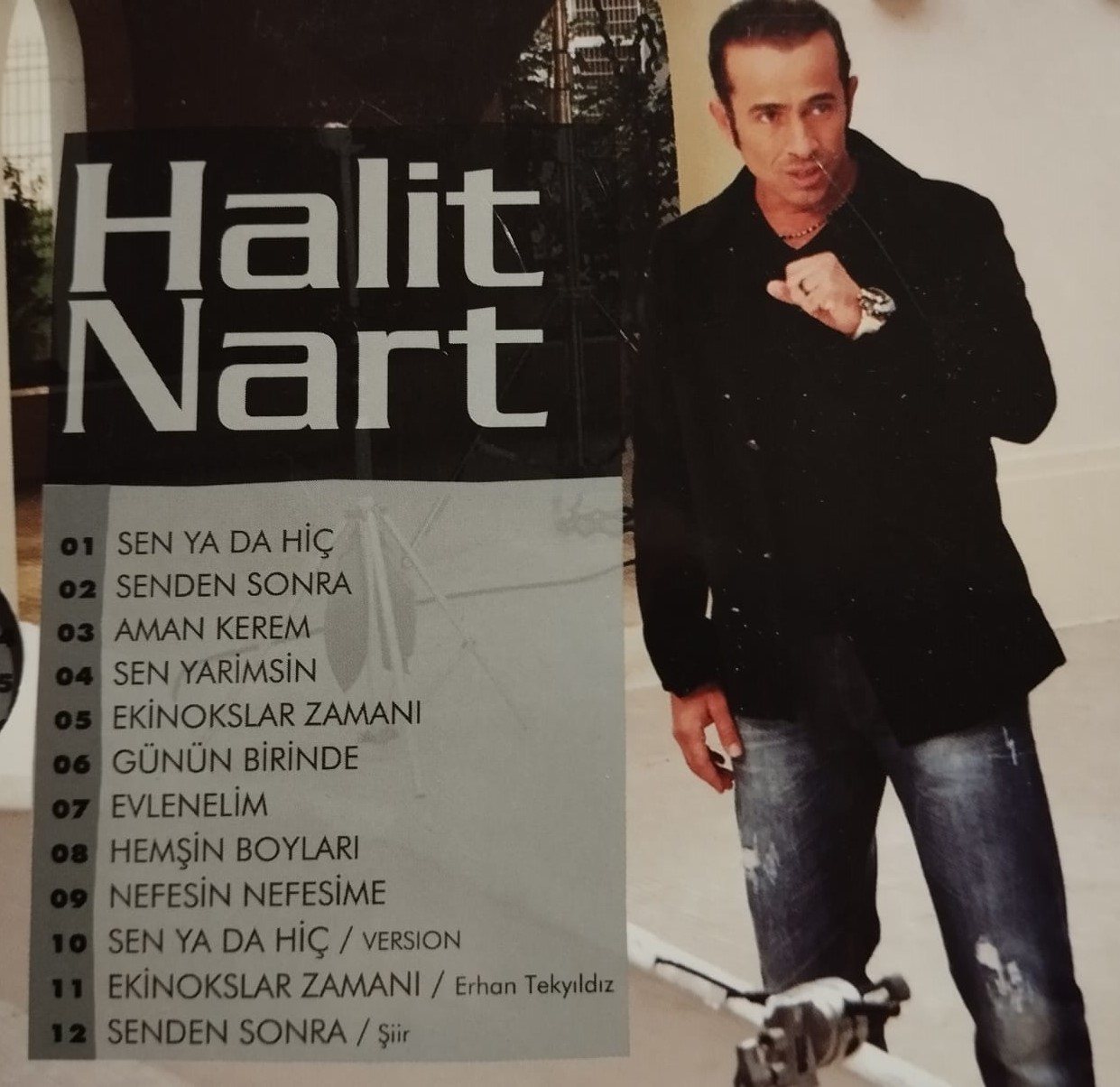 Halit Nart / sen yada hiç  –    Türkiye Basım  2. El CD  Albüm / İthaflı İmzalı