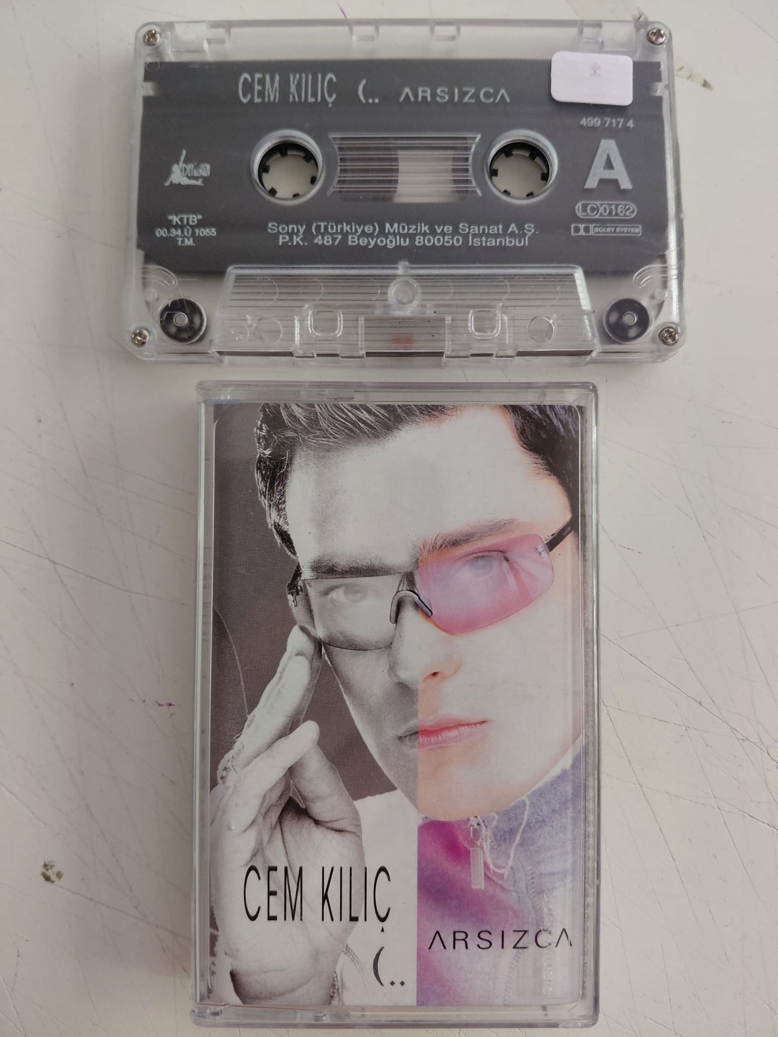 Cem Kılıç – Arsızca  - 2000  Türkiye Basım Kaset-2.el