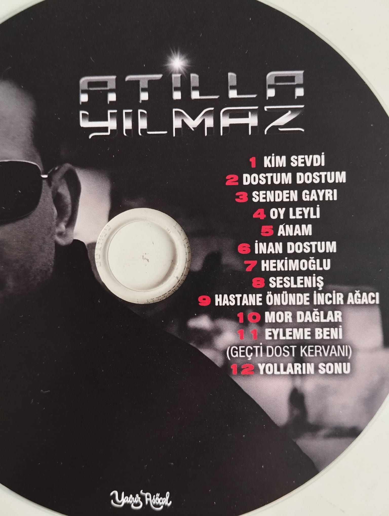Atilla Yılmaz /Kim Sevdi – Türkiye Basım 2. El CD Albüm