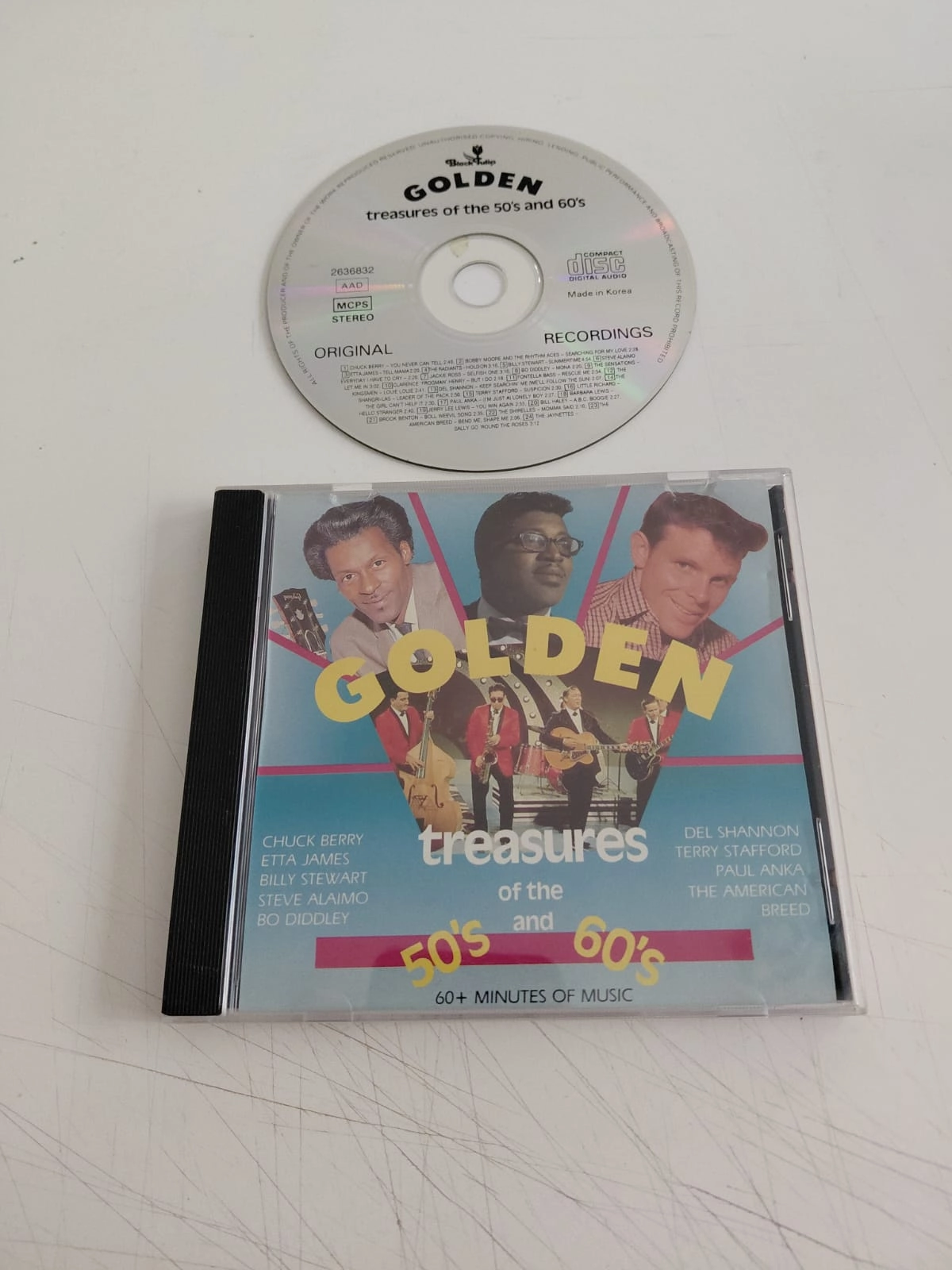 Golden Treasures Of The 50’s And 60’s  - Almanya Basım CD Albüm-2.el