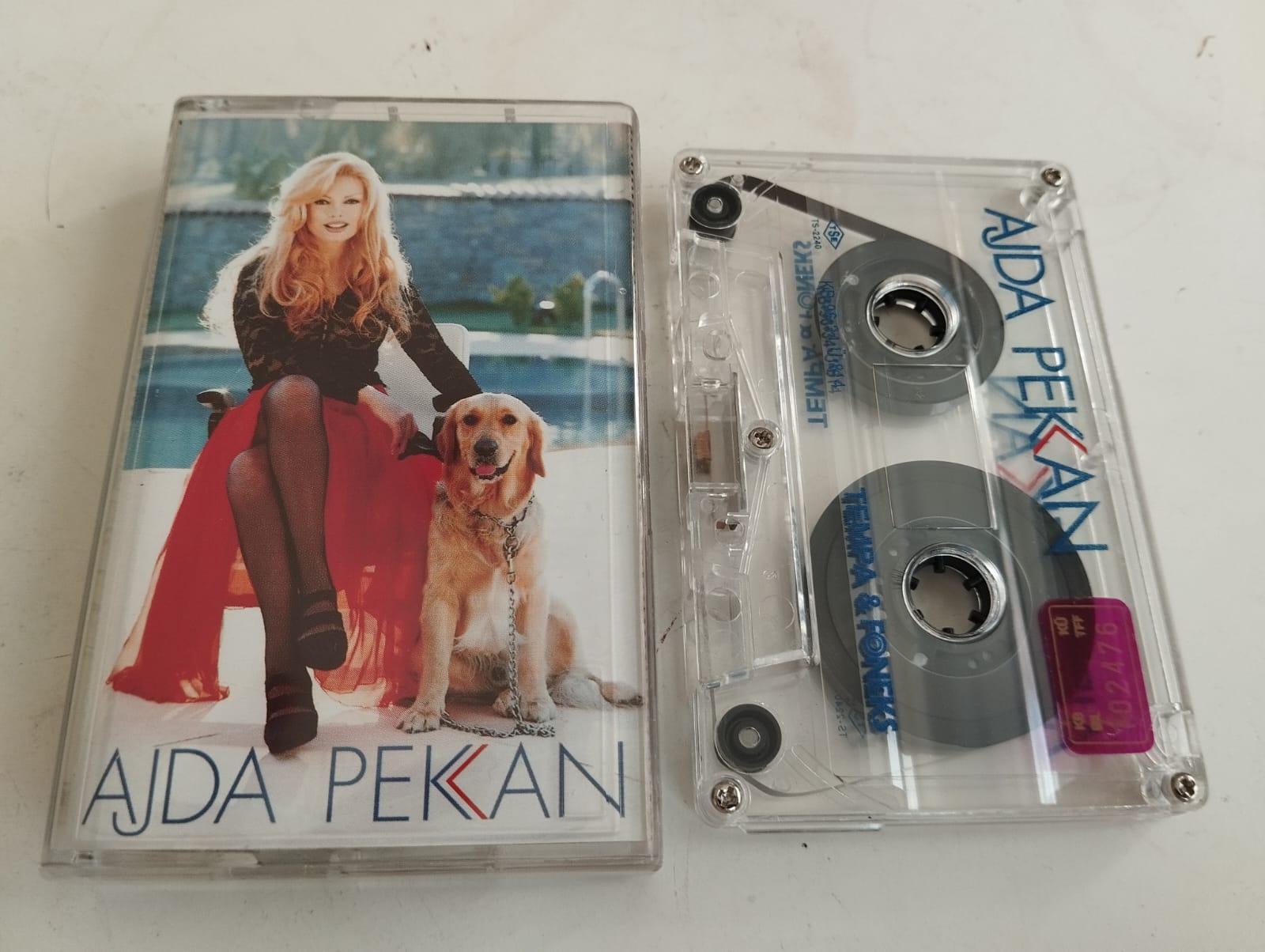 Ajda Pekkan - Eğlen Güzelim – 1996 Türkiye Basım 2. El Kaset Albüm