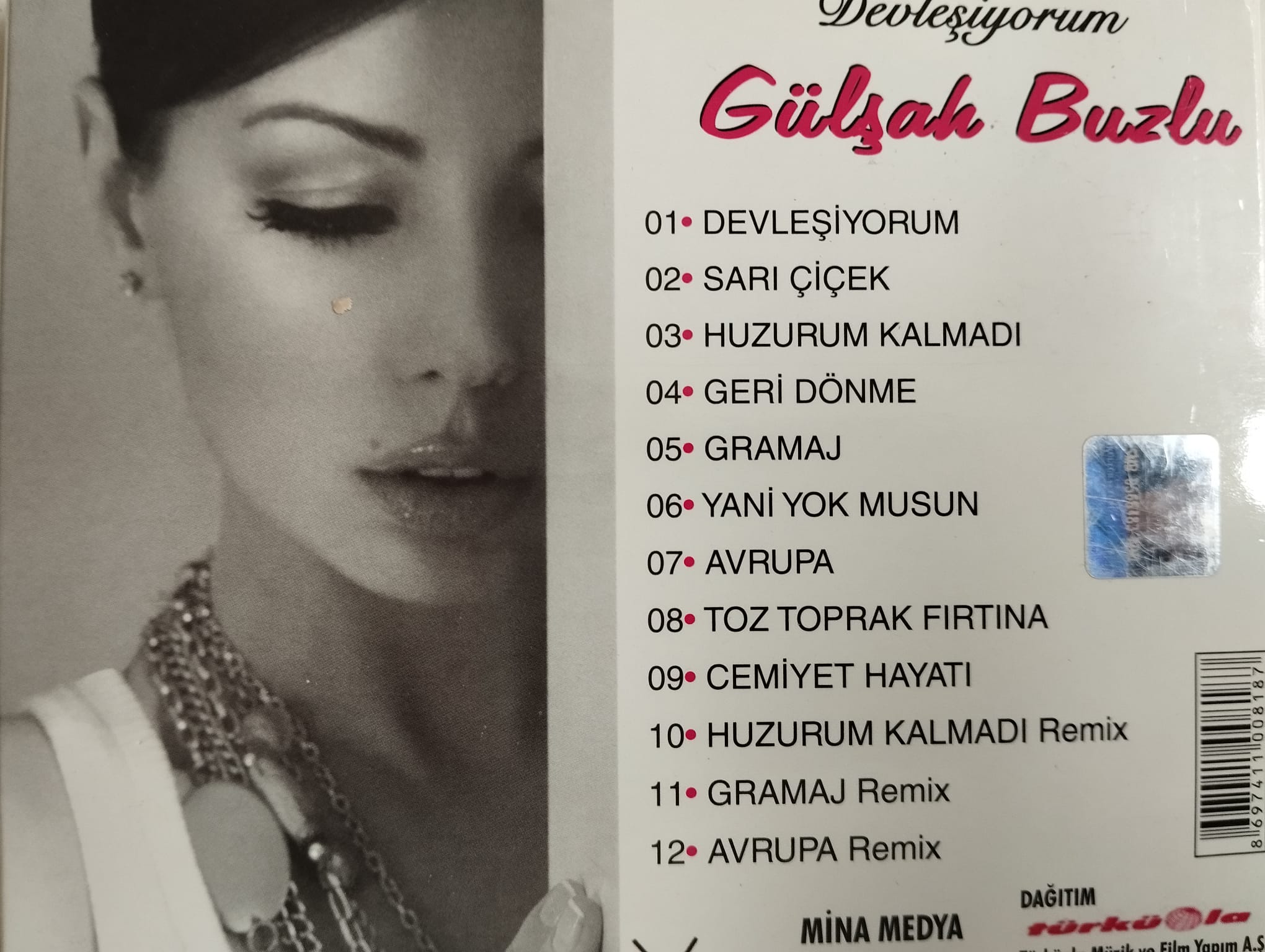 Gülşah Buzlu - Devleşiyorum -  Türkiye Basım 2. El CD Albüm