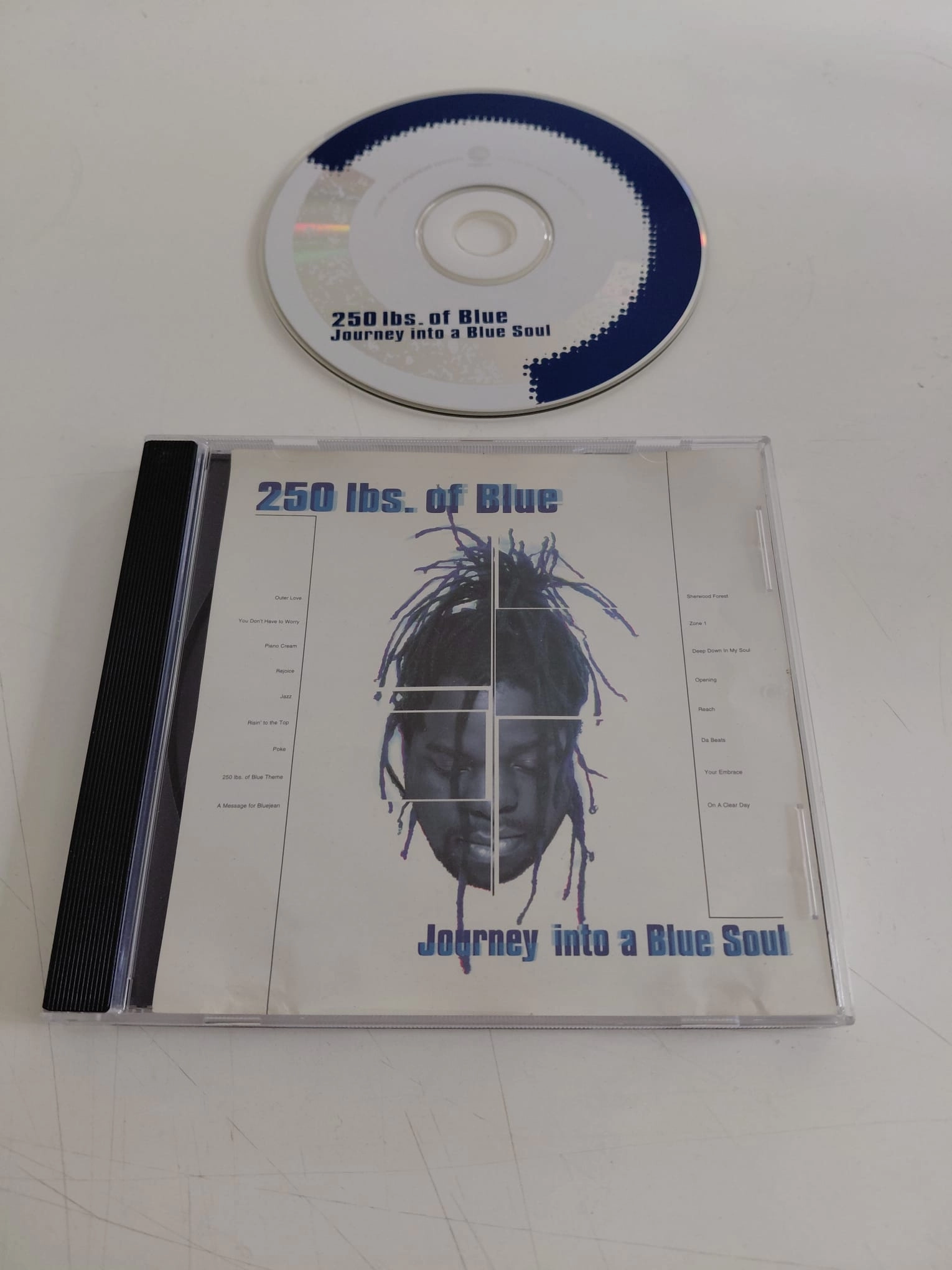 250 Lbs. Of Blue – Journey Into A Blue Soul - 1996  USA  Basım - CD Albüm-2.el